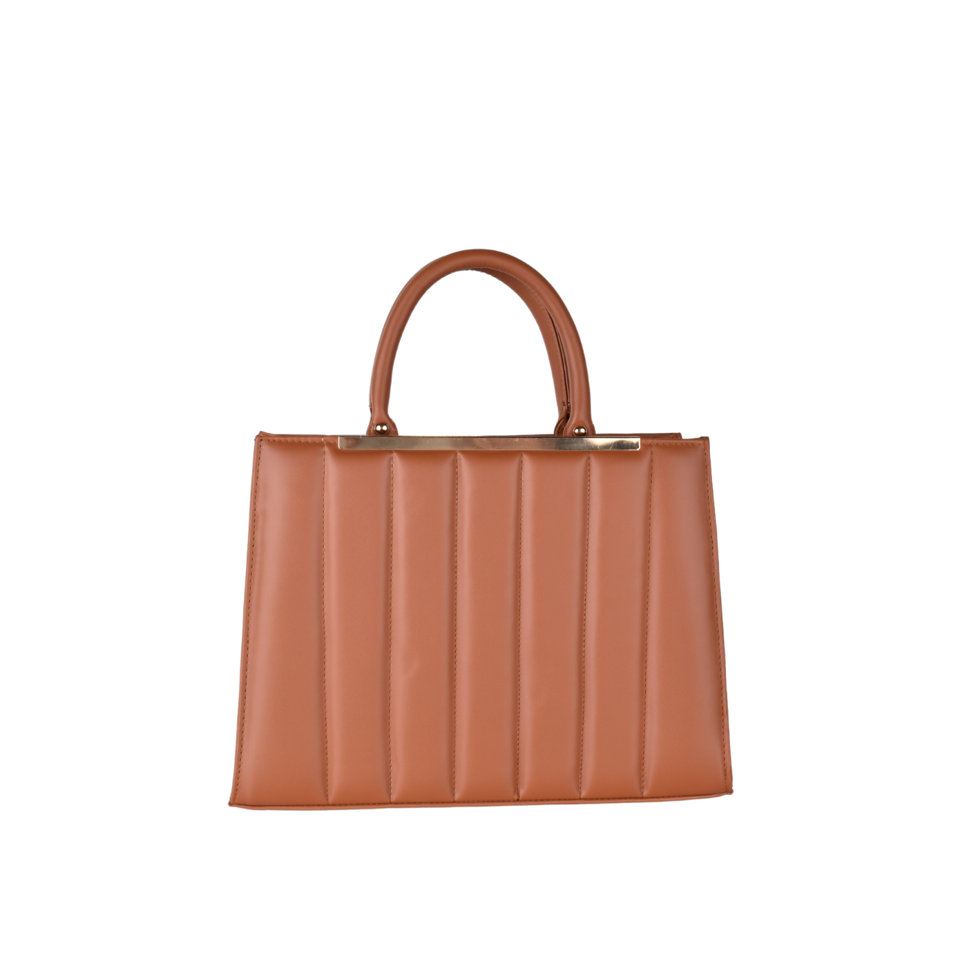 Classic Leather Handbag Havana Melouk