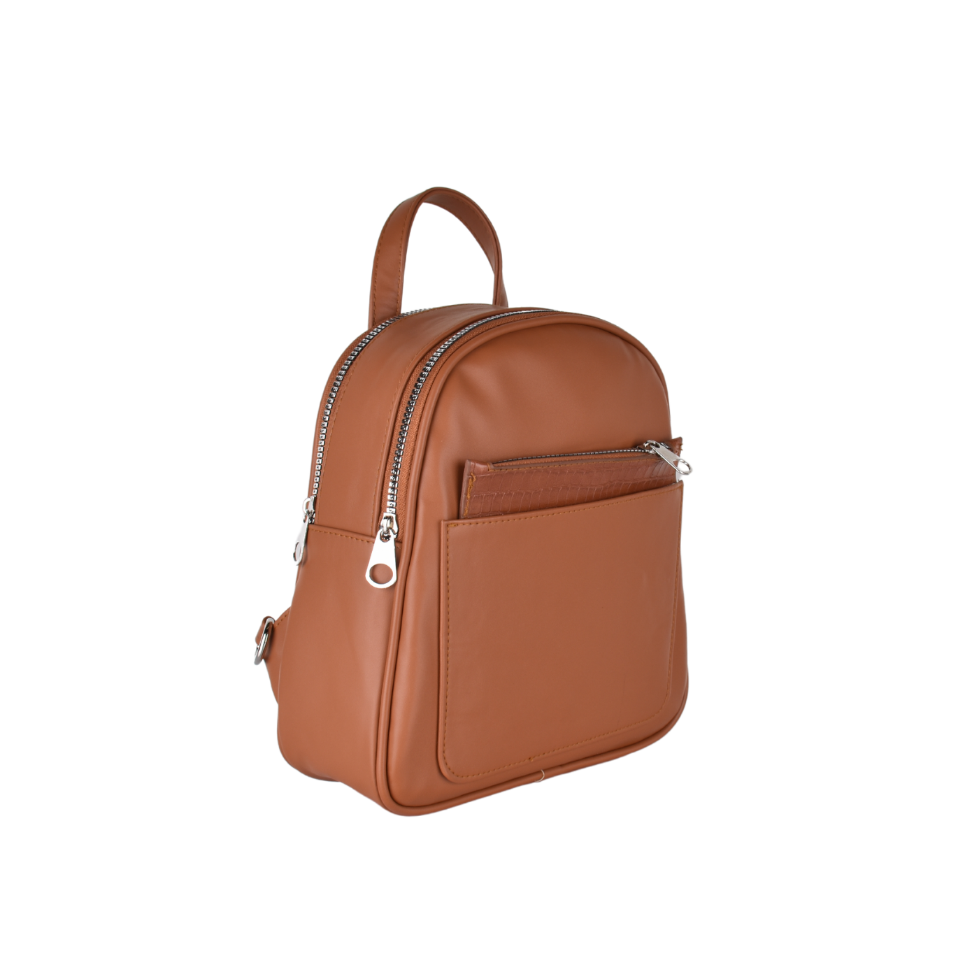 Leather Backpack With Pocket Melouk