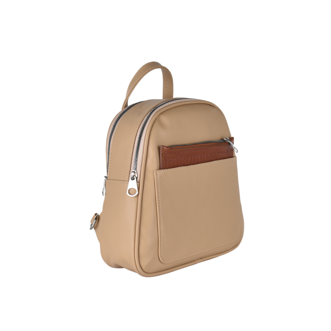 Leather Backpack With Pocket Melouk
