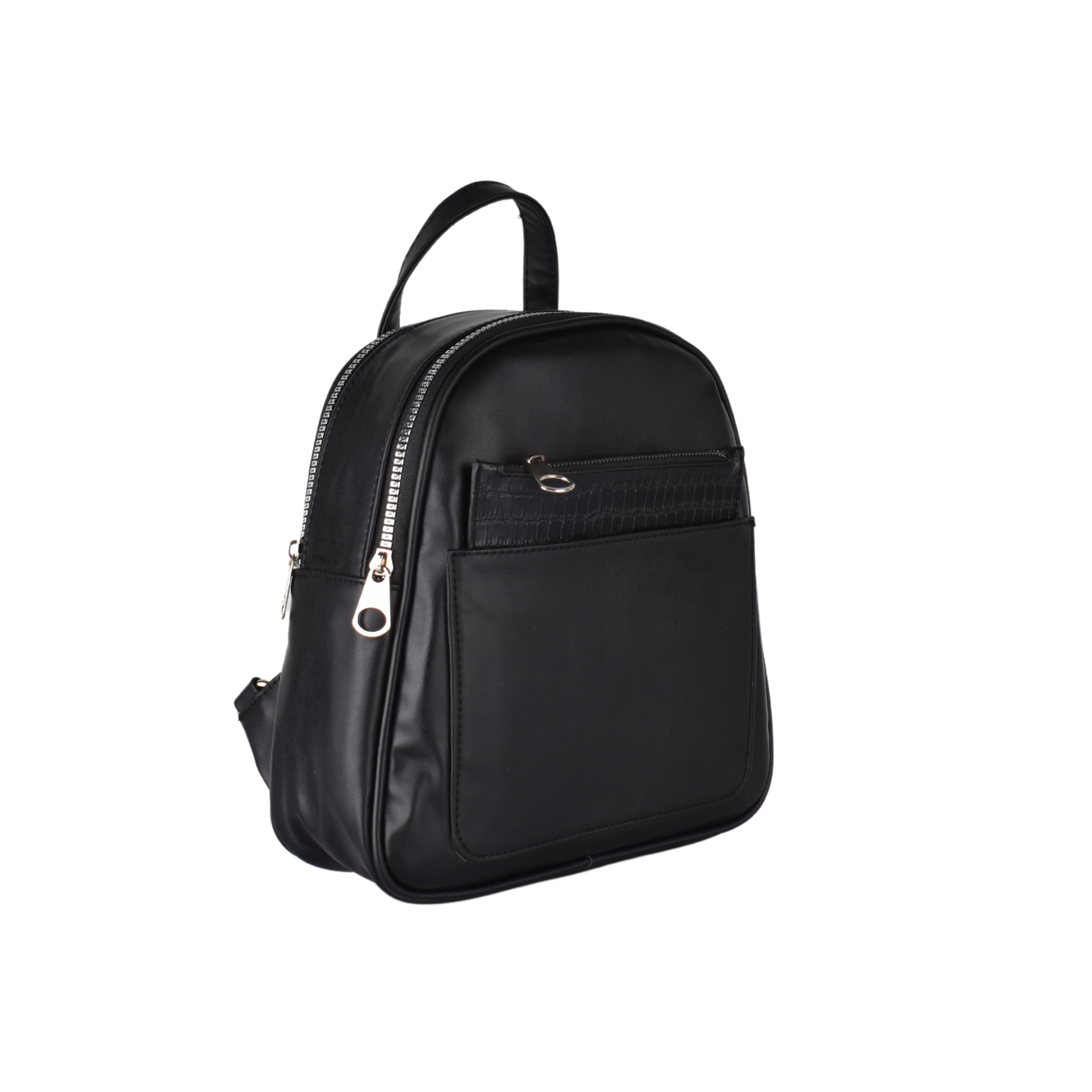Leather Backpack With Pocket Melouk