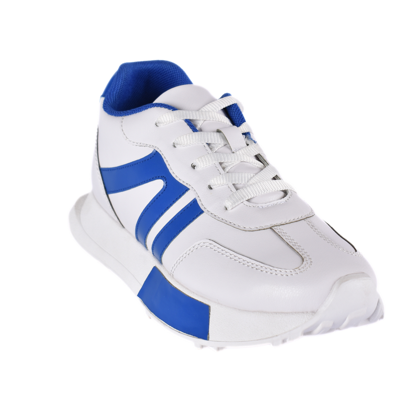 Casual Lace Up Sneakers Blue Melouk