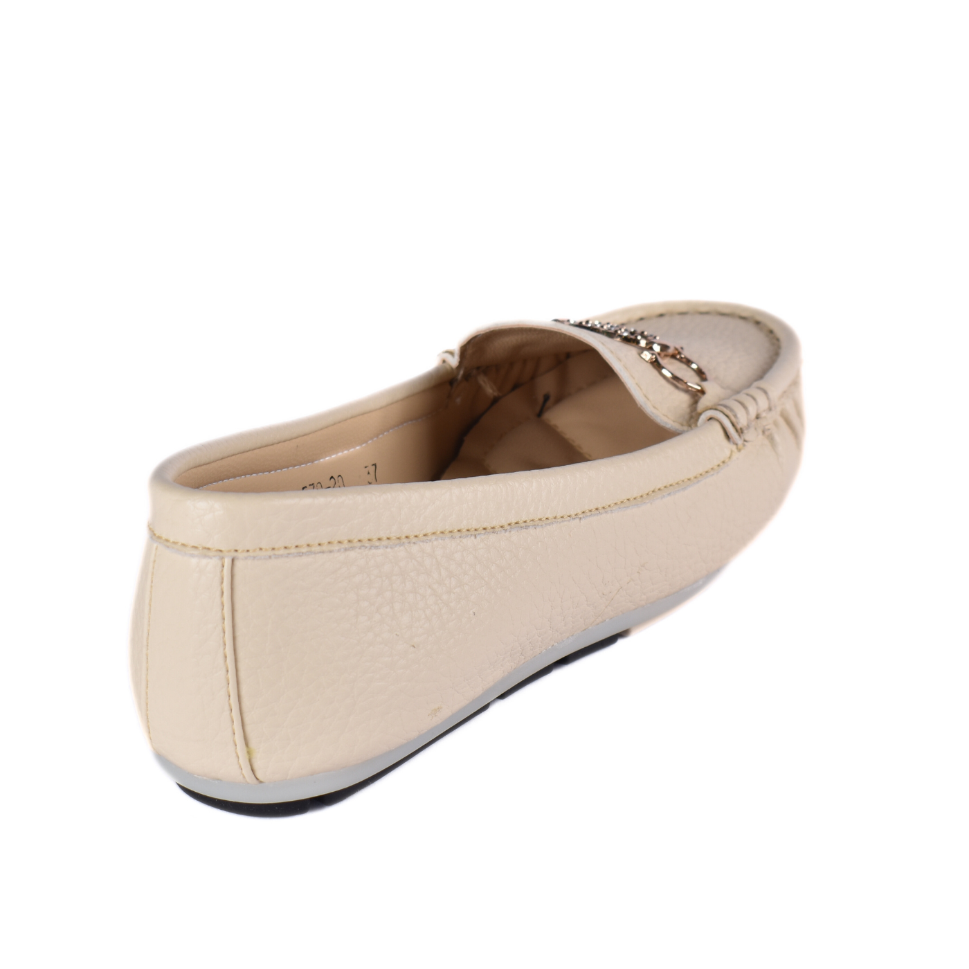 Leather Slip-On Flat Shoes Melouk