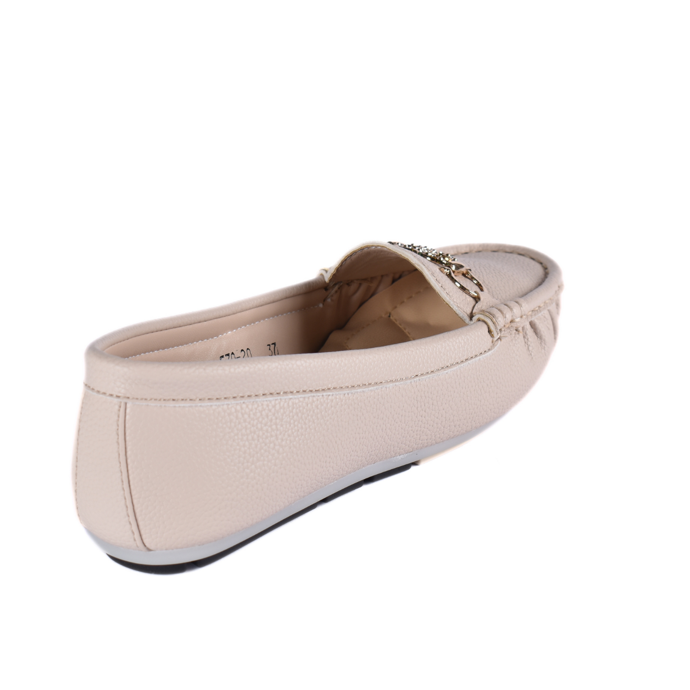 Leather Slip-On Flat Shoes Melouk