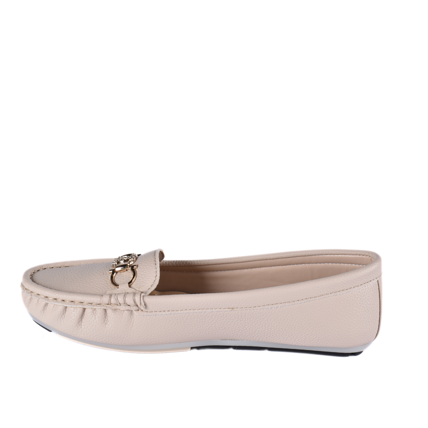 Leather Slip-On Flat Shoes Melouk