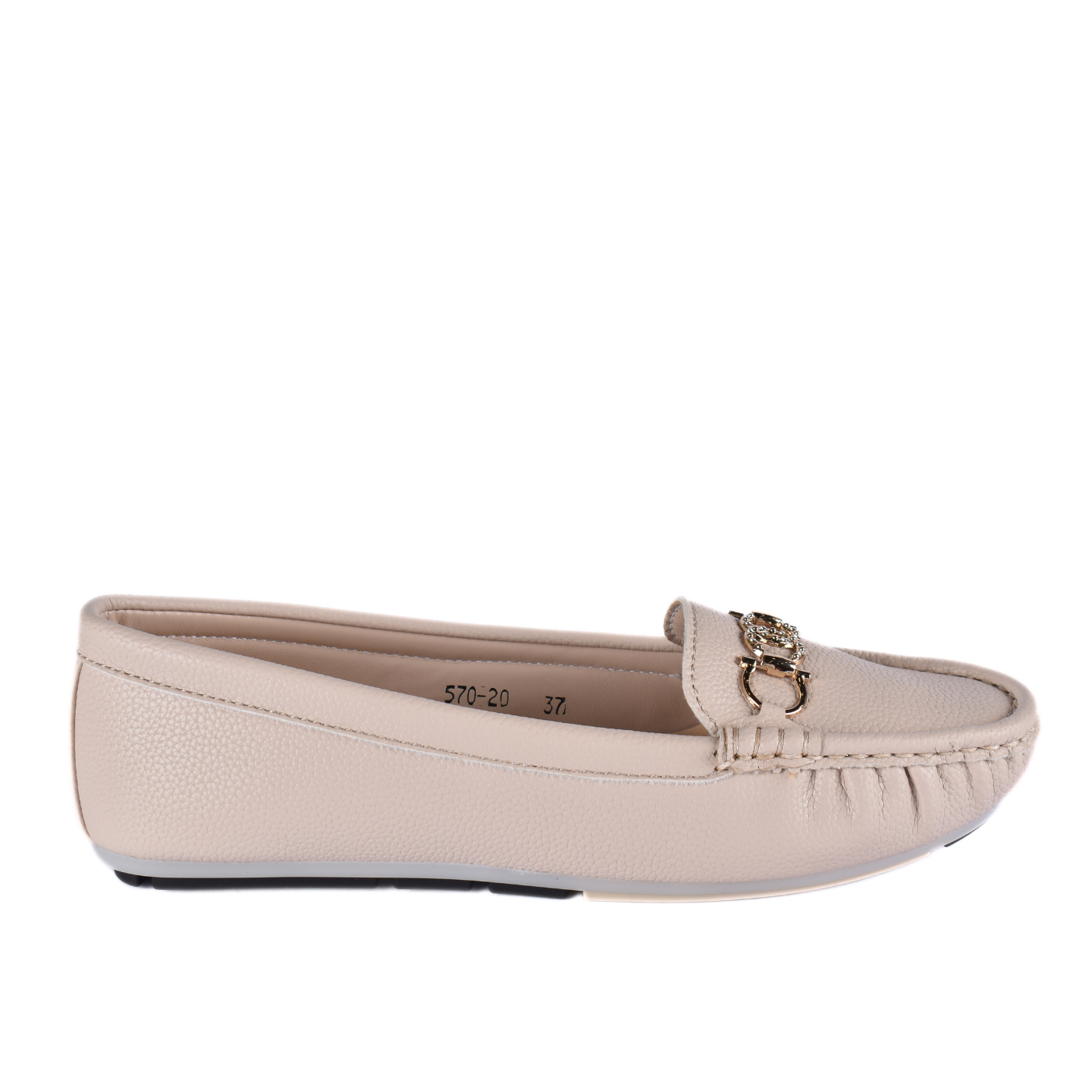 Leather Slip-On Flat Shoes Melouk
