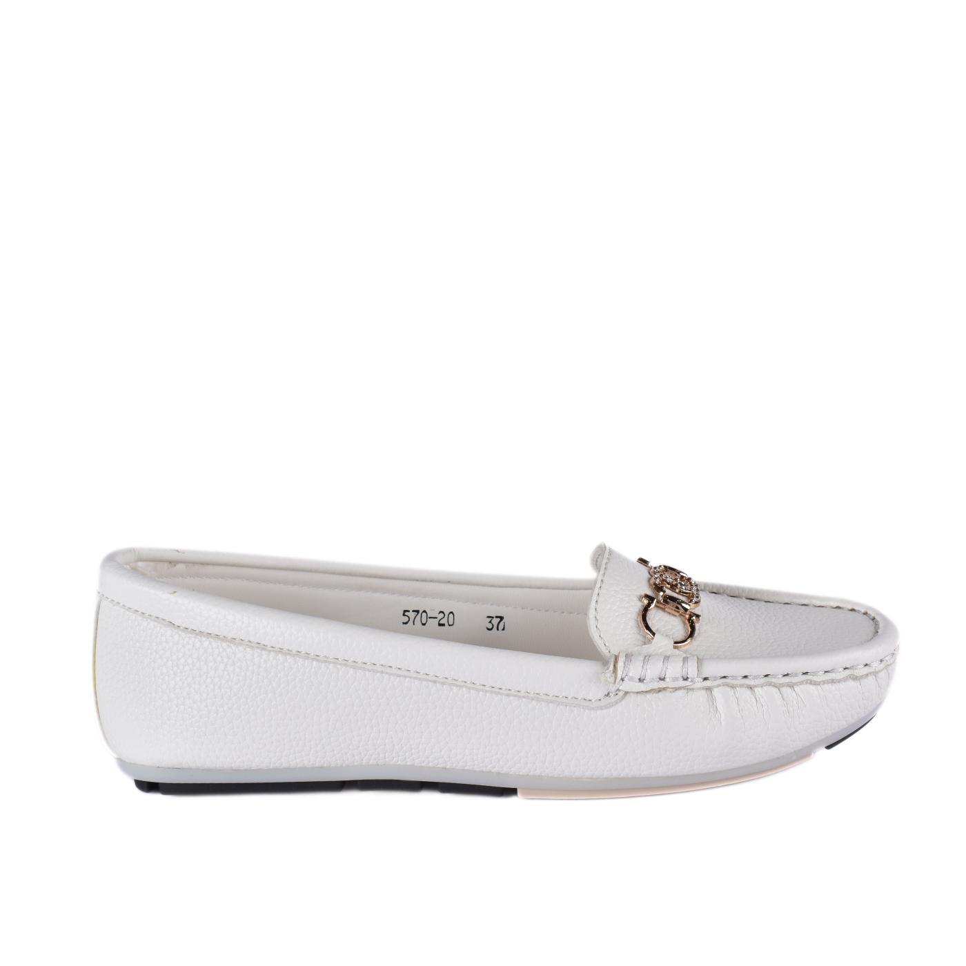 Leather Slip-On Flat Shoes Melouk