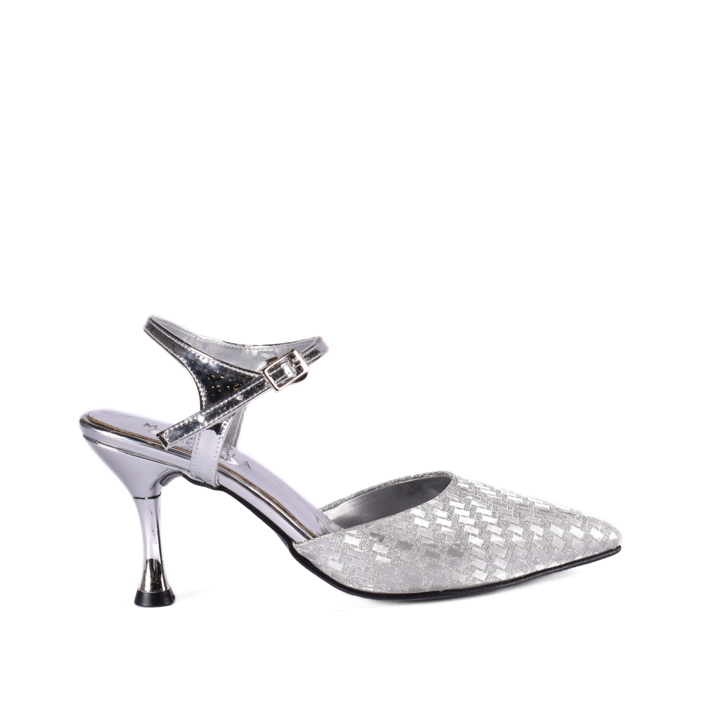 Decorative Pearls Pointed High Heels Melouk