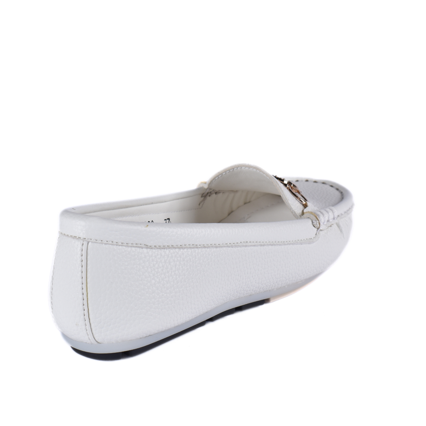Leather Slip-On Flat Shoes Melouk