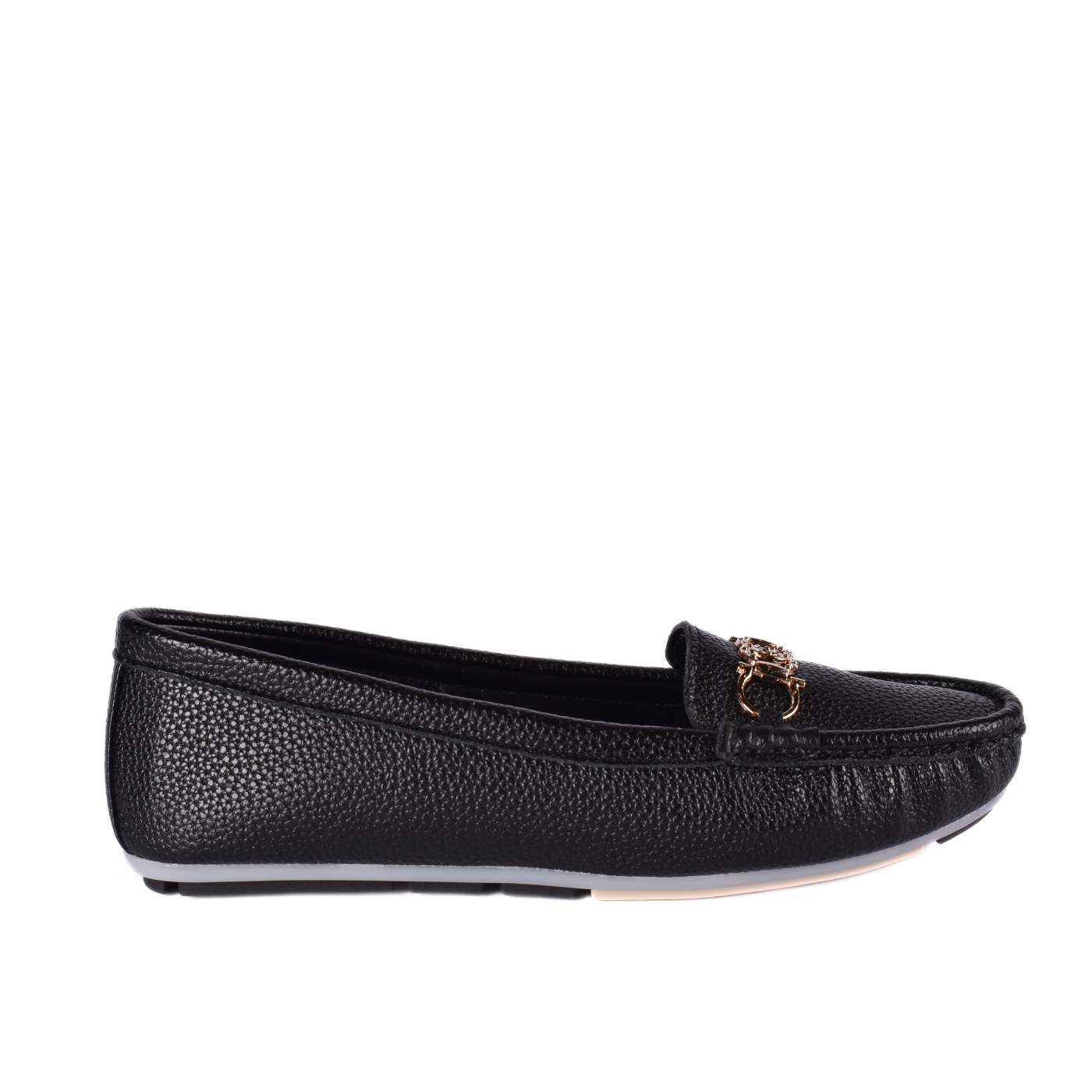 Leather Slip-On Flat Shoes Melouk