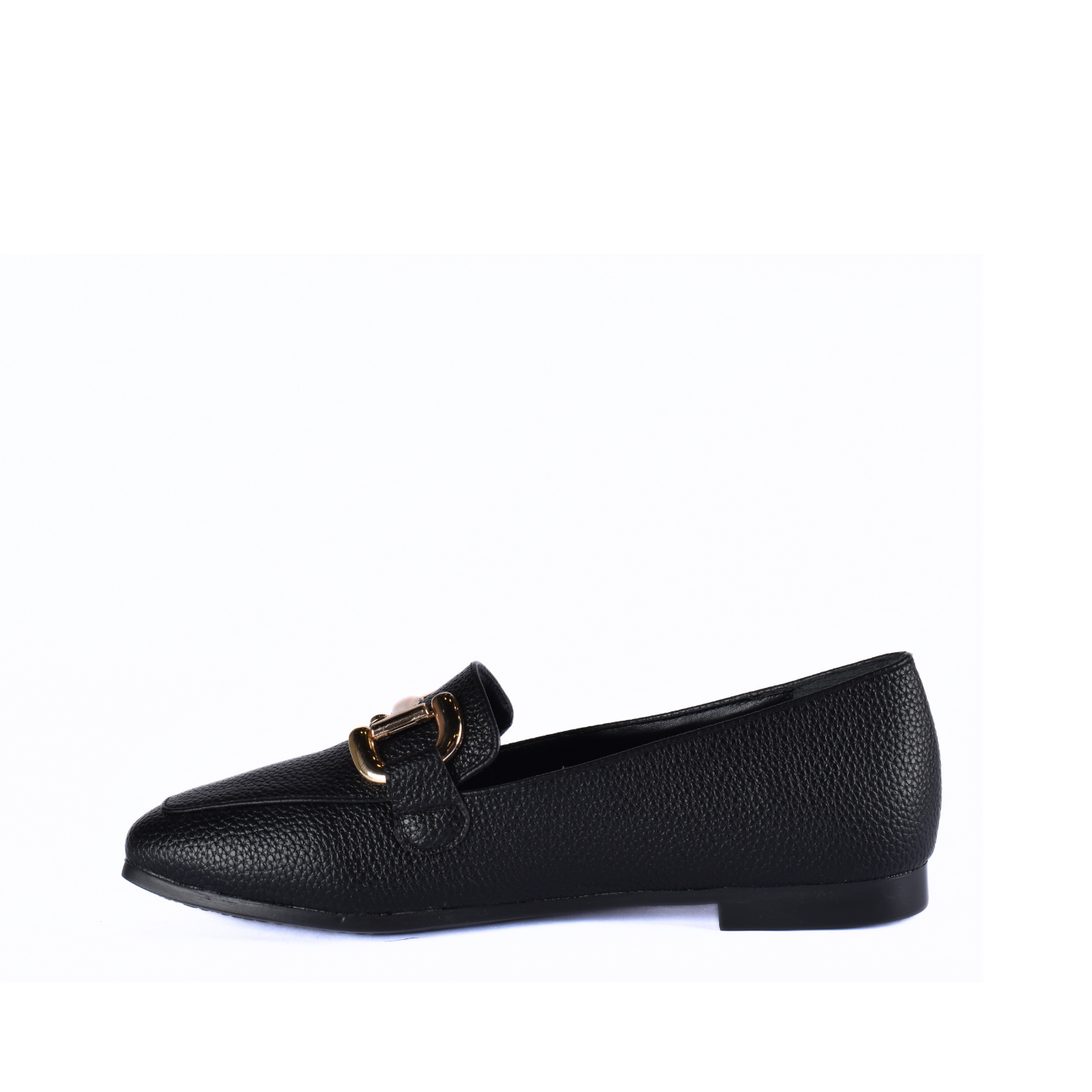Basic Leather Shoe With Elastic Side Melouk