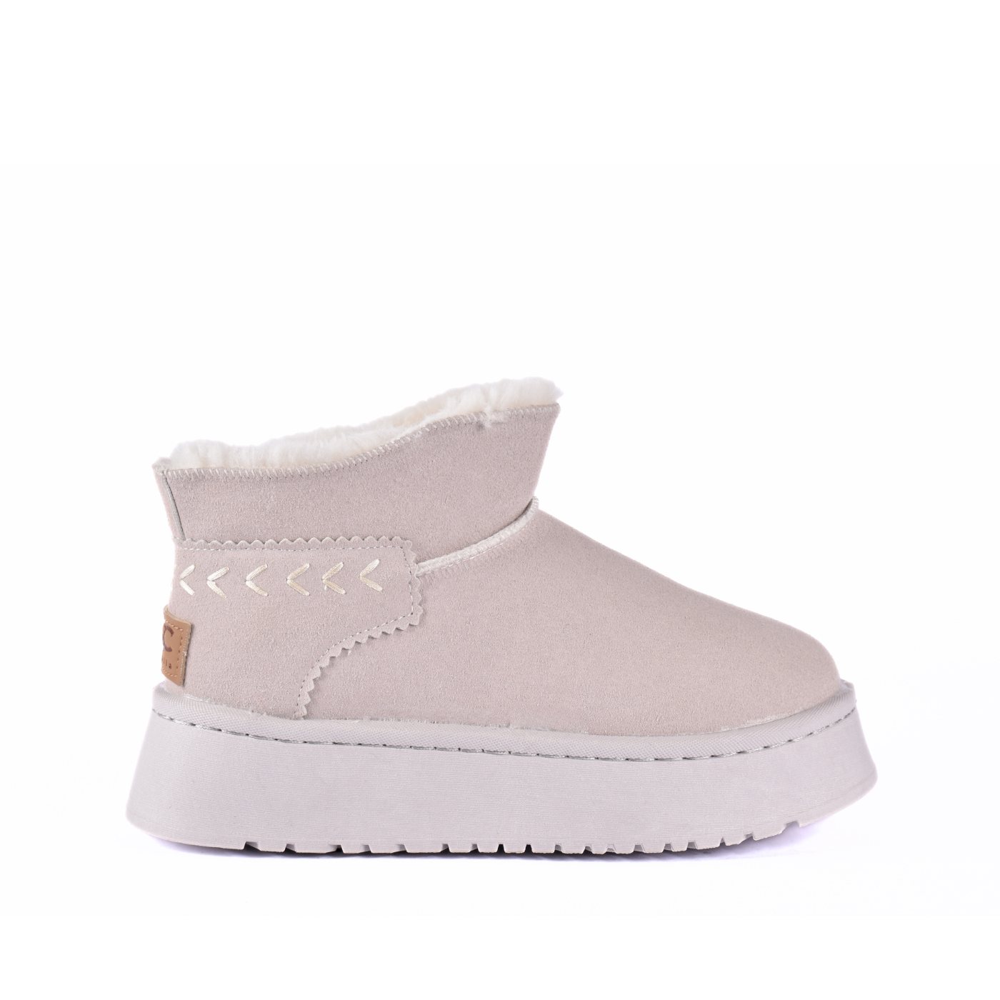 Platform Ankle Boots With Details Melouk