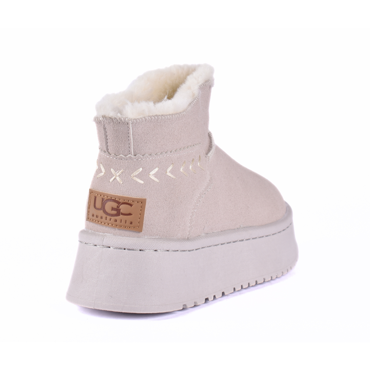 Platform Ankle Boots With Details Melouk