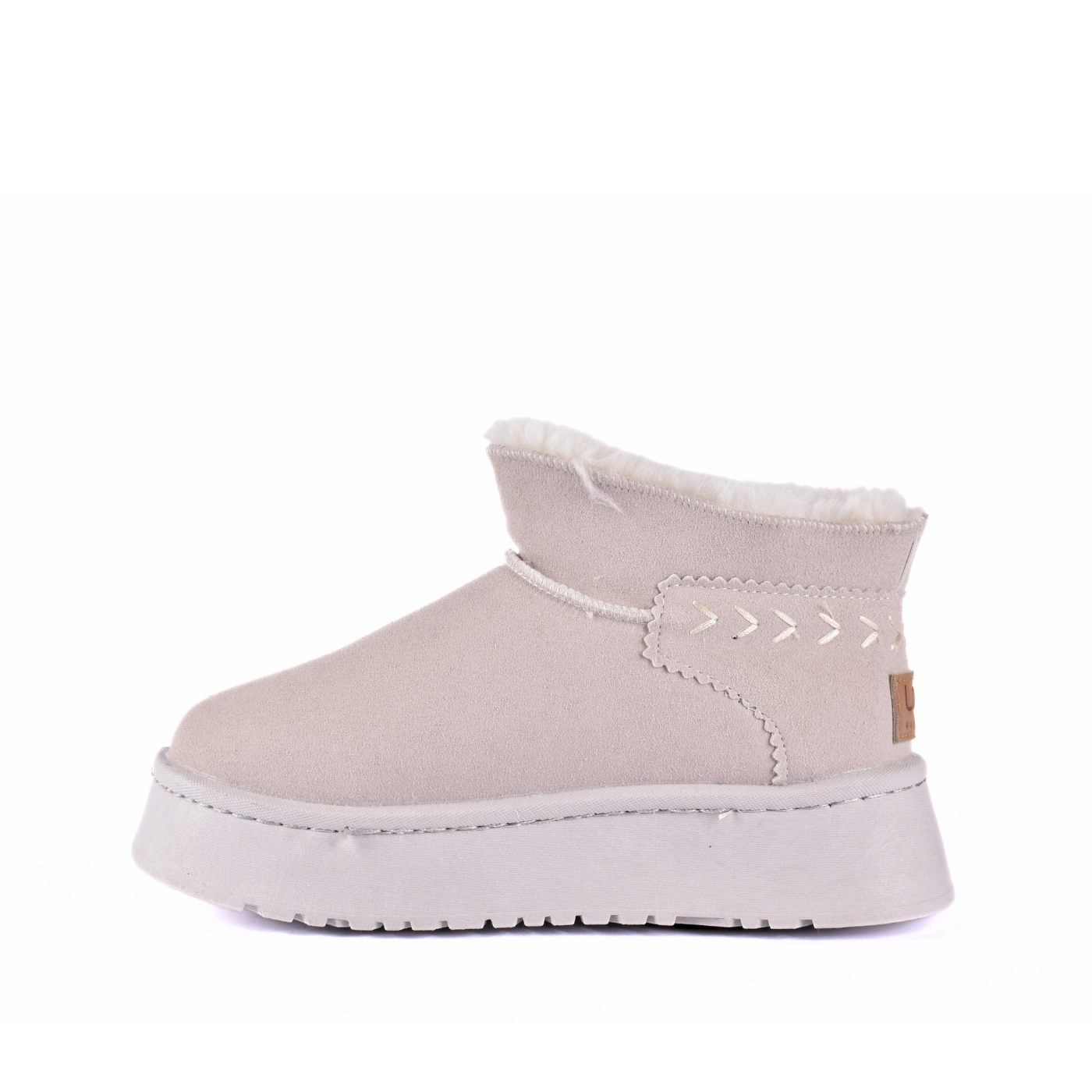 Platform Ankle Boots With Details Melouk