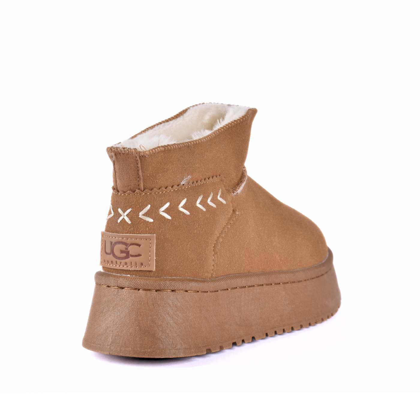 Platform Ankle Boots With Details Melouk