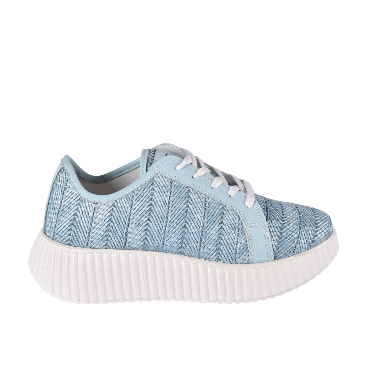 Textile Stitched Flat Shoes Melouk