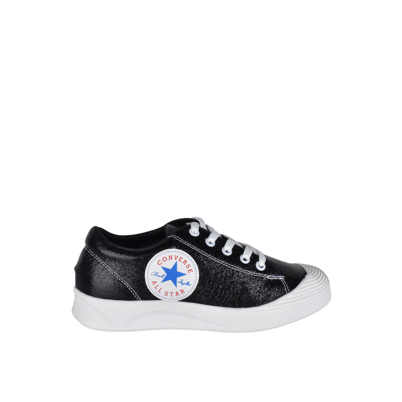 Fashionable Sneaker With Trims Black Melouk