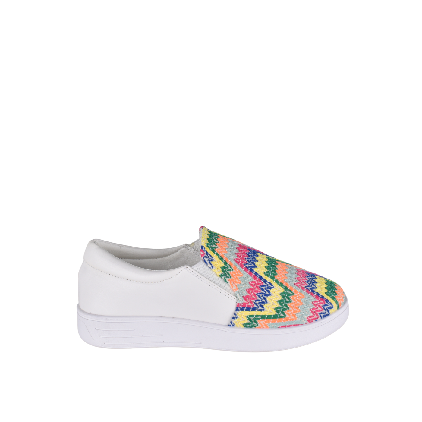 Everyday Leather Slip On Shoe White Melouk