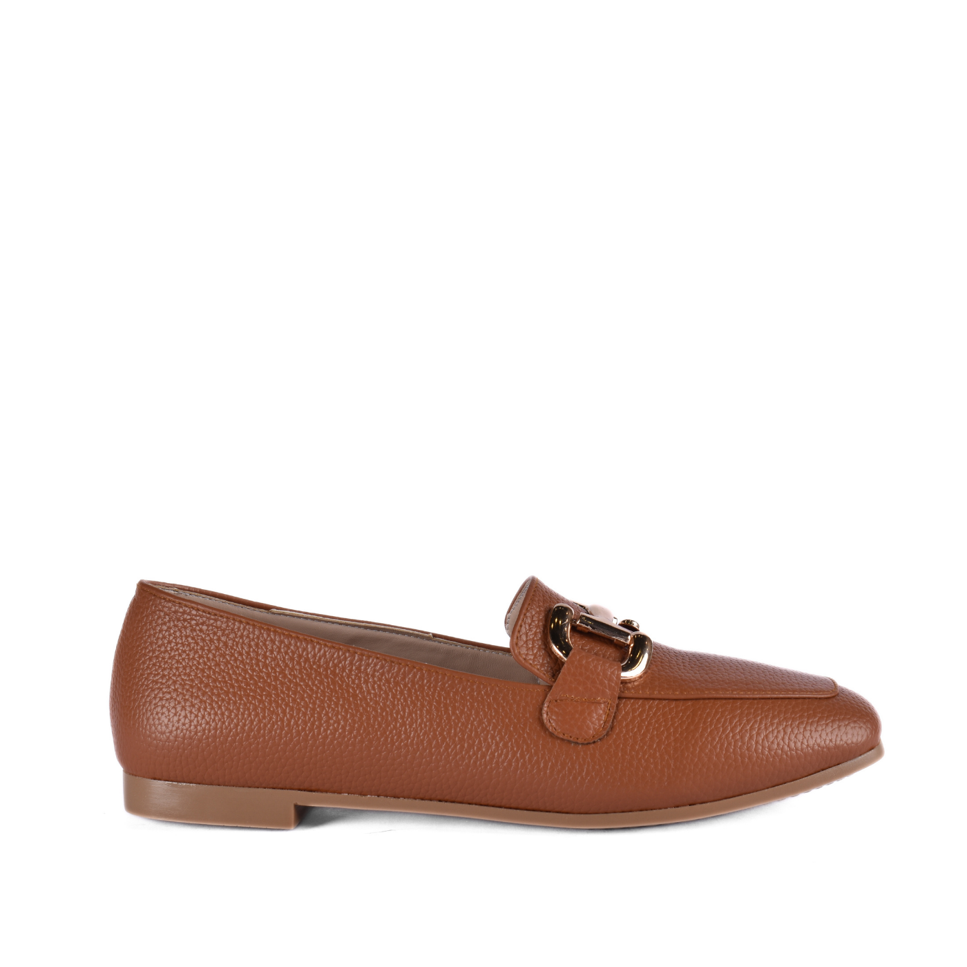 Basic Leather Shoe With Elastic Side Melouk