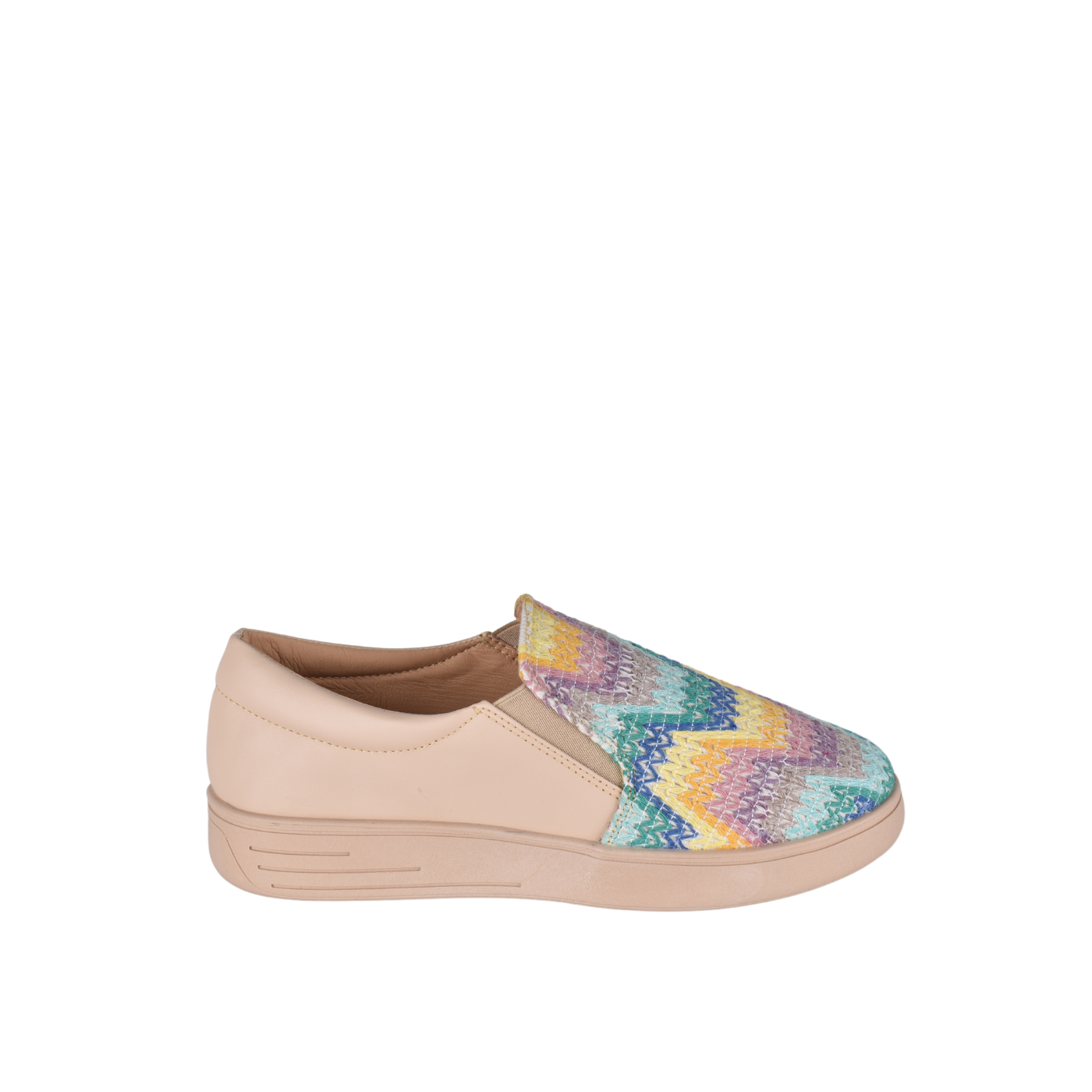 Everyday Leather Slip On Shoe Beige Melouk