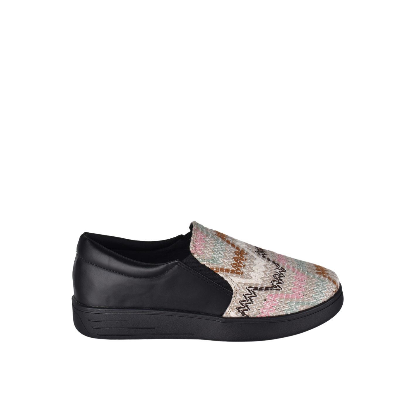 Everyday Leather Slip On Shoe Black Melouk