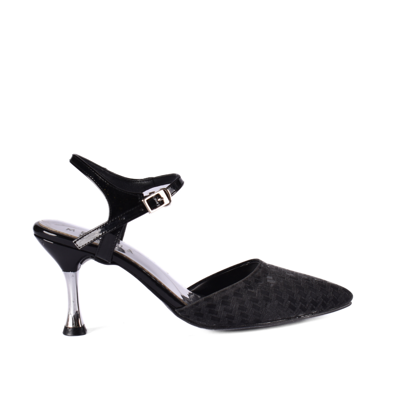 Decorative Pearls Pointed High Heels Melouk