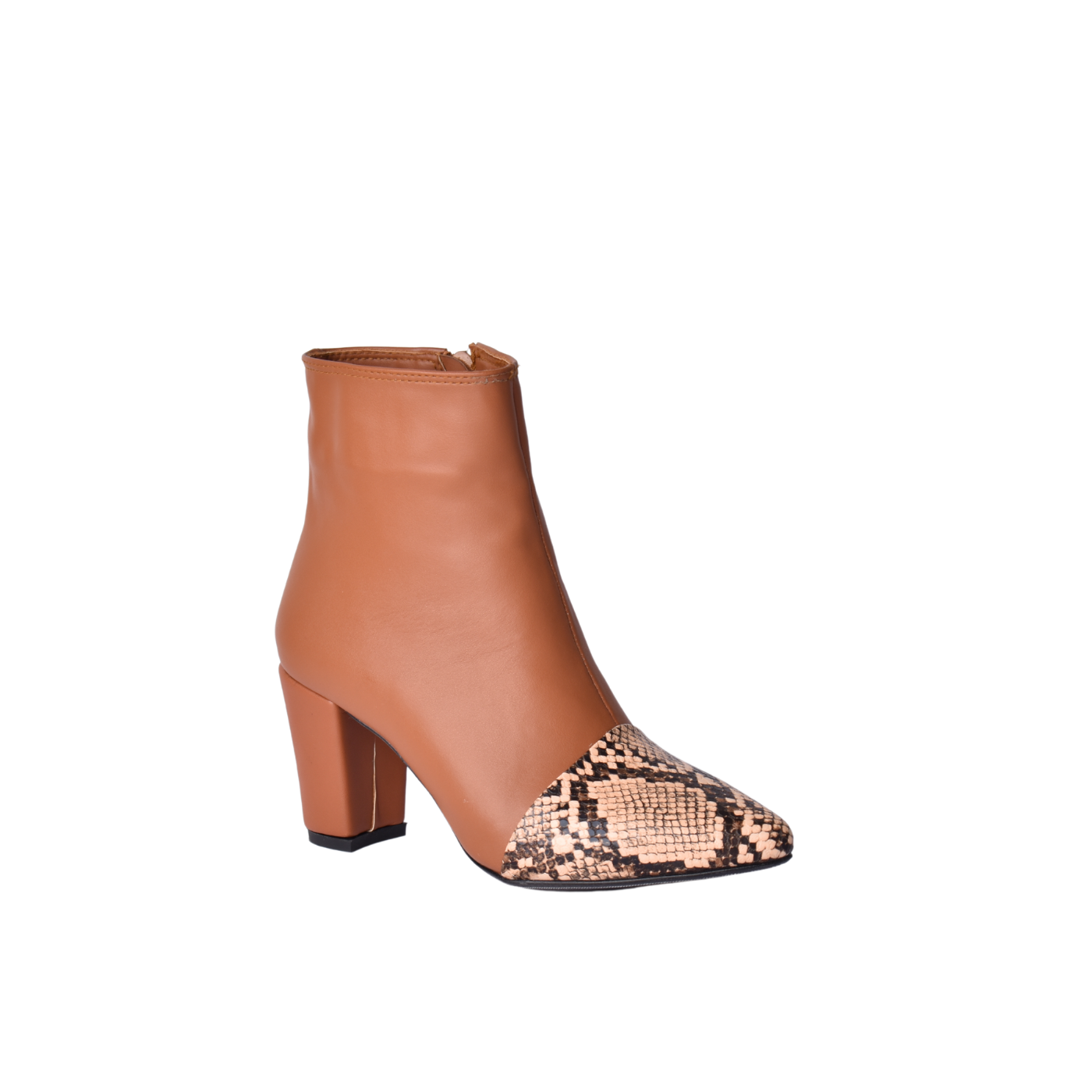 Leather Ankle Boots With Details Melouk