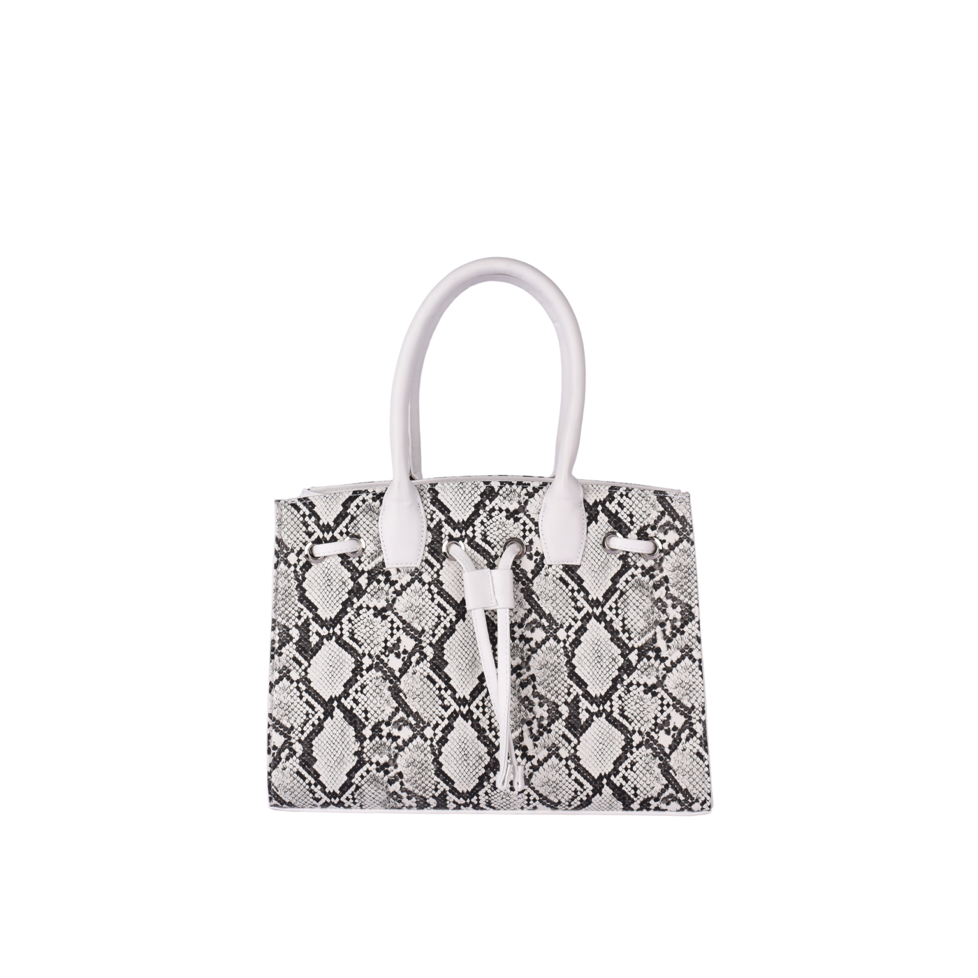 Handbag With Details White Melouk