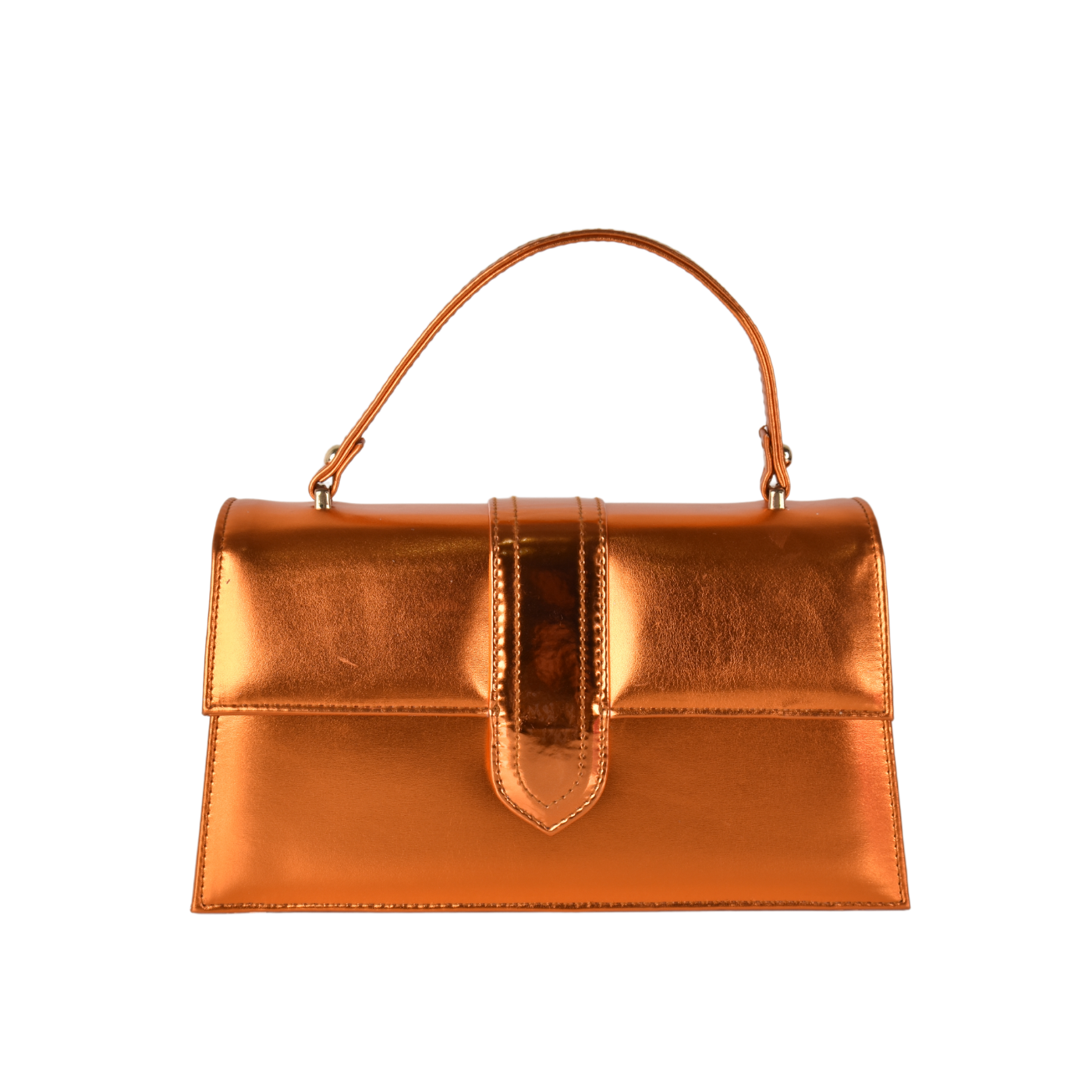 Handbag With Details Orange Melouk