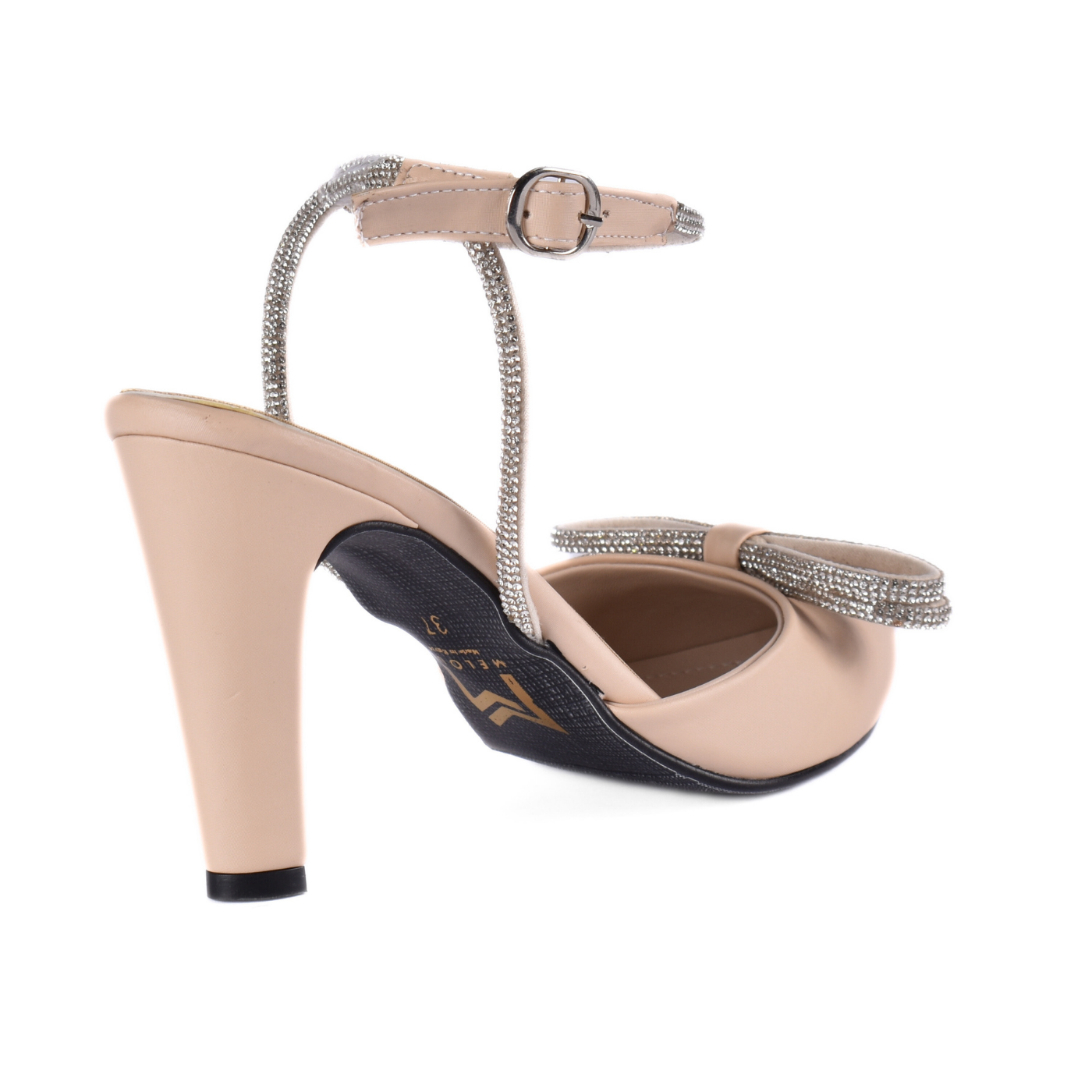 Ankle Strap High Heeled Sandal Melouk