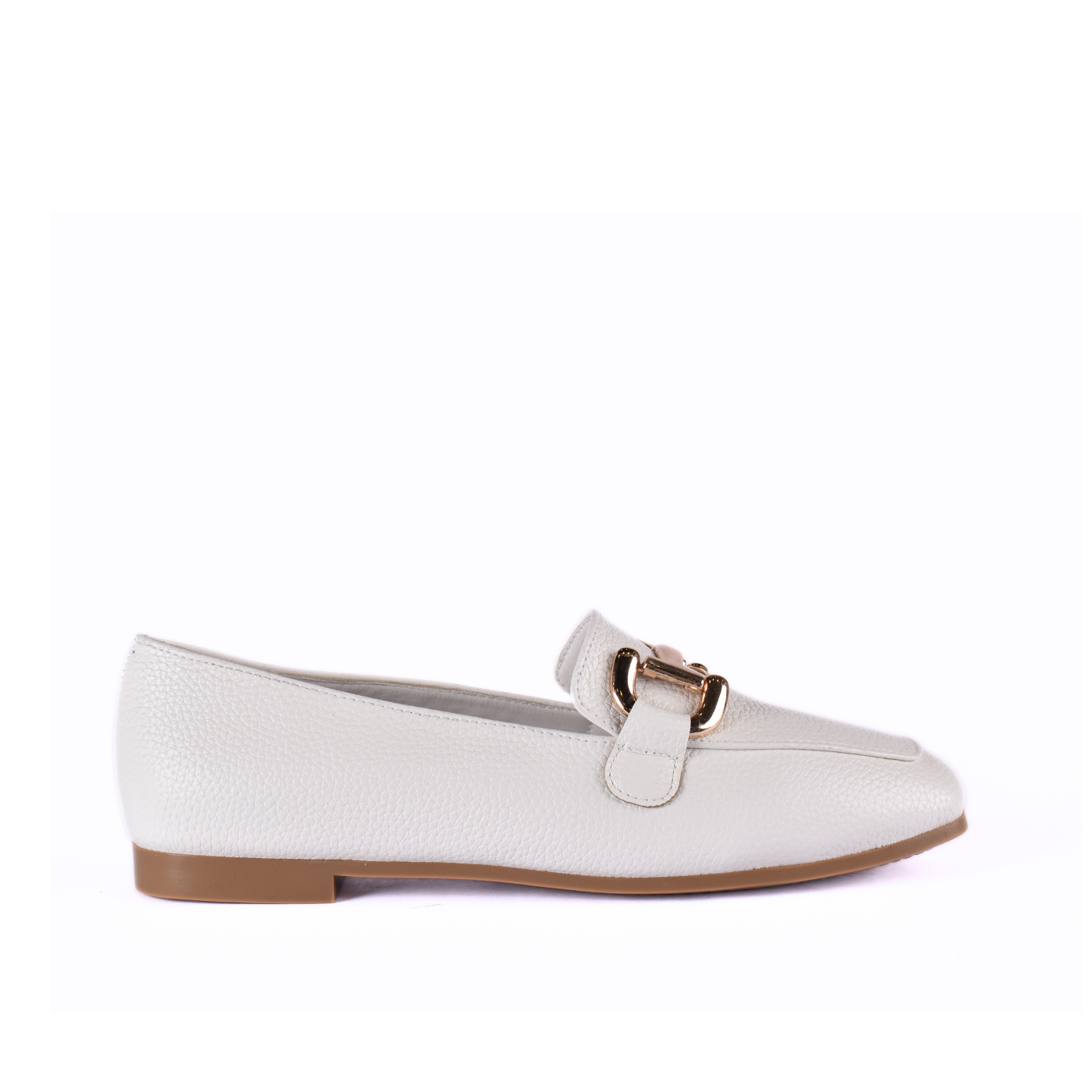 Basic Leather Shoe With Elastic Side Melouk