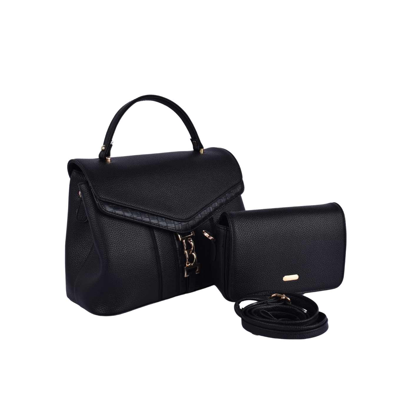 Double Pocket Handbag Melouk