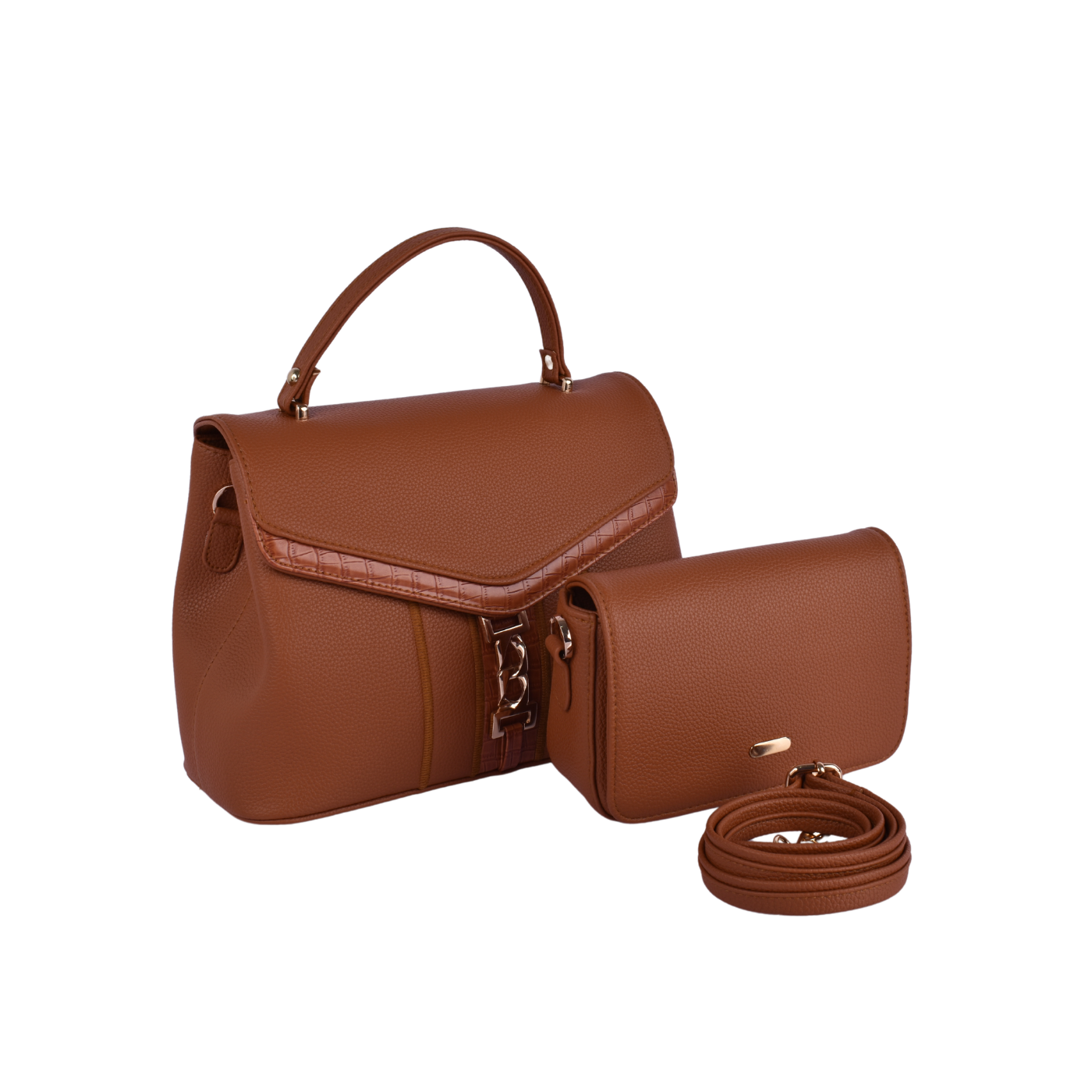 Double Pocket Handbag Melouk
