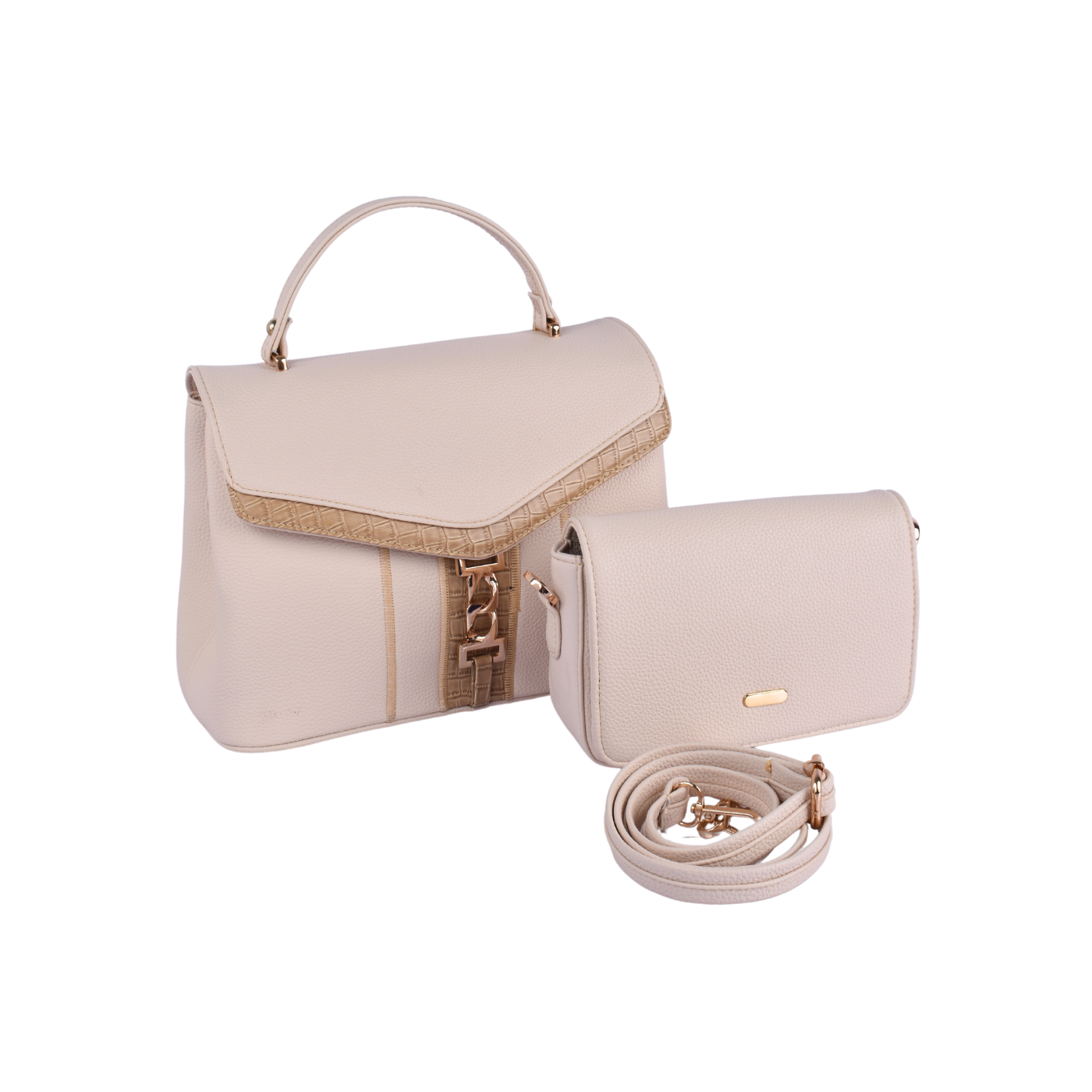 Double Pocket Handbag Melouk