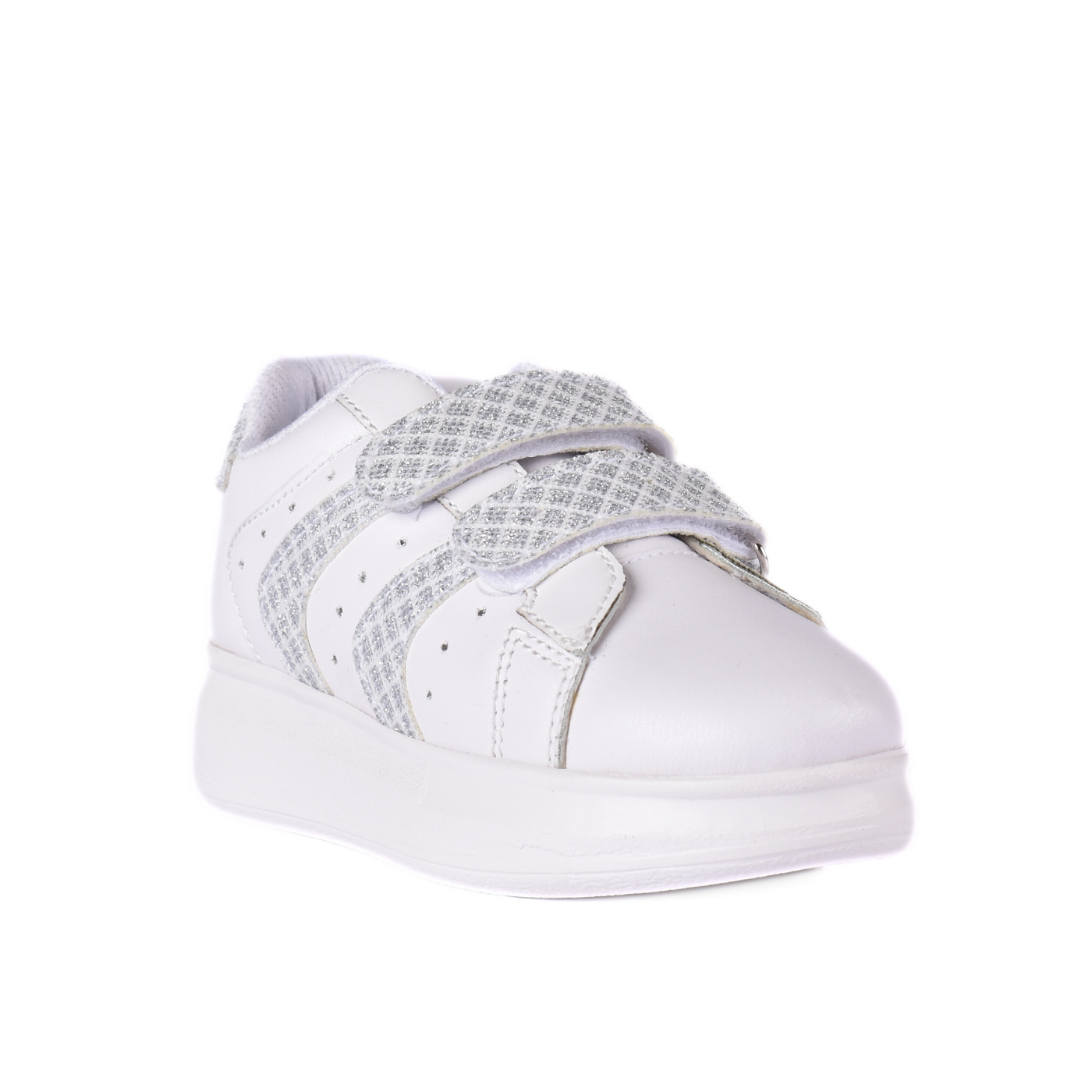 Double Strap Everyday Sneakers for Kids Gray Melouk