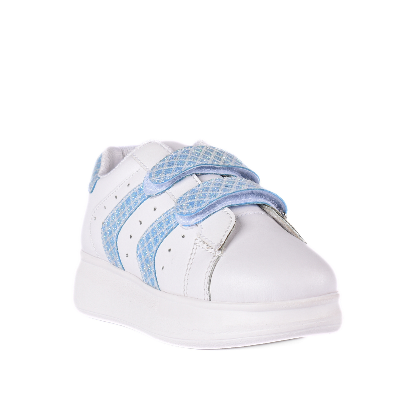 Double Strap Everyday Sneakers for Kids Light blue Melouk