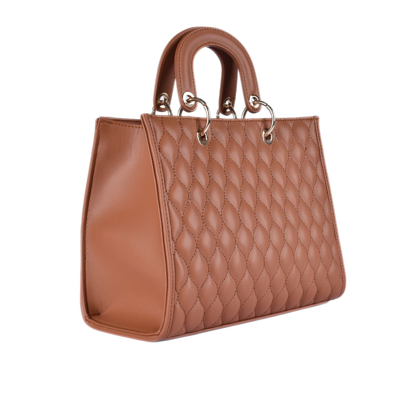 Lined Leather Handbag Melouk