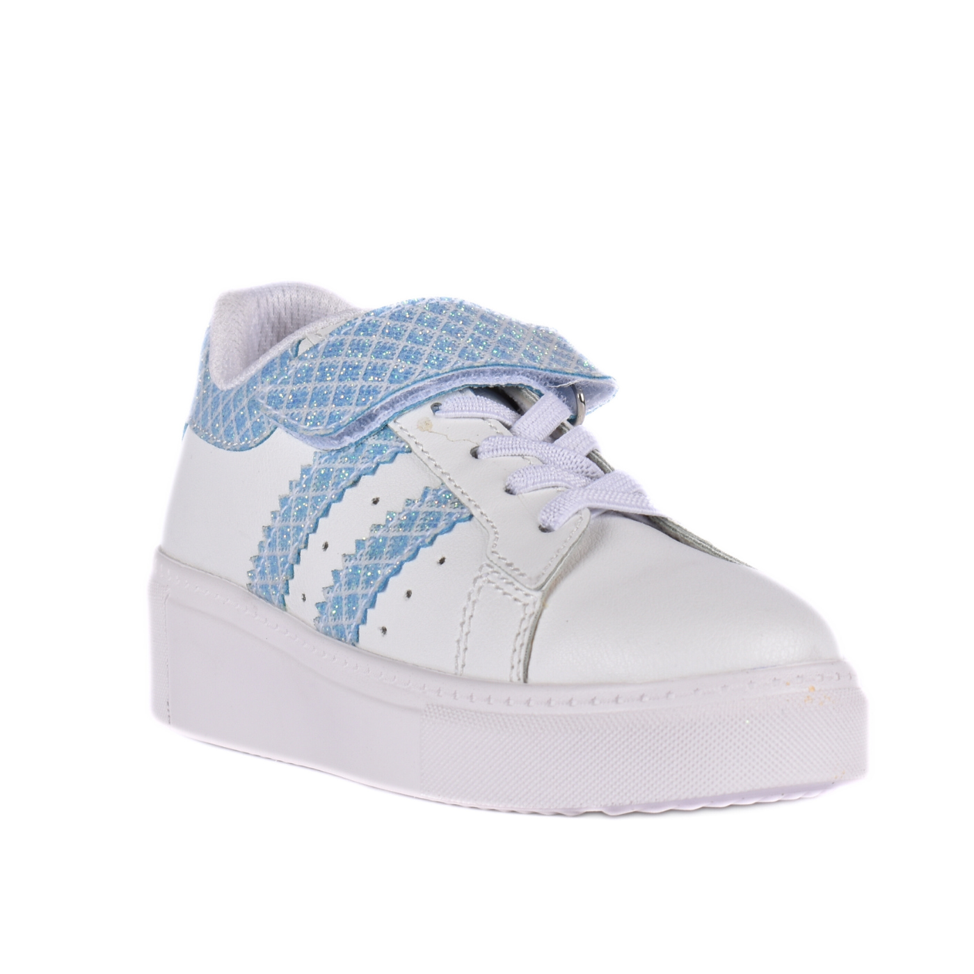 Kids’ Comfy Platform Sneakers Light blue Melouk