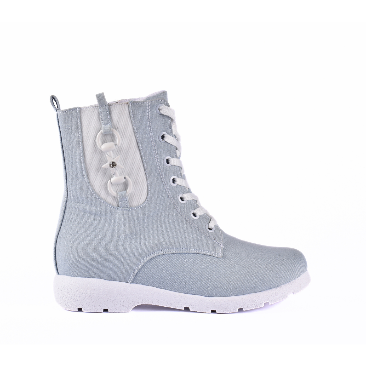 Leather Half Boots With Buckle Melouk