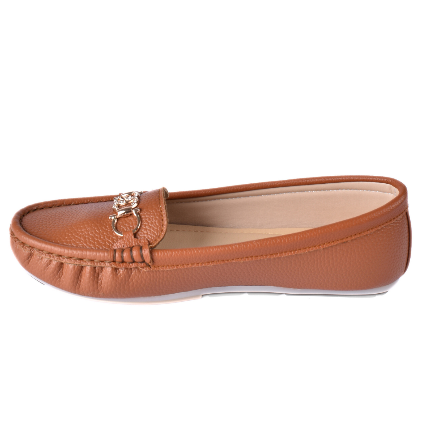 Leather Slip-On Flat Shoes Melouk