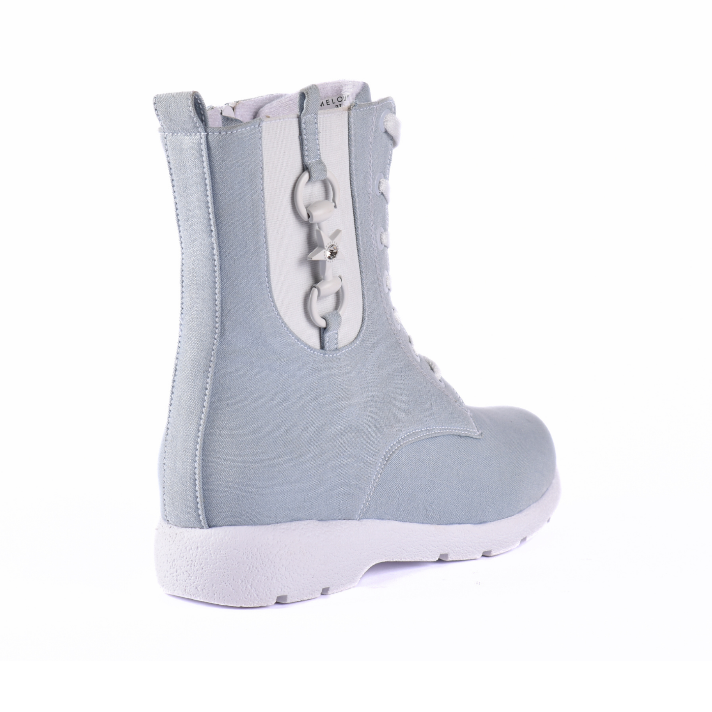 Leather Half Boots With Buckle Melouk