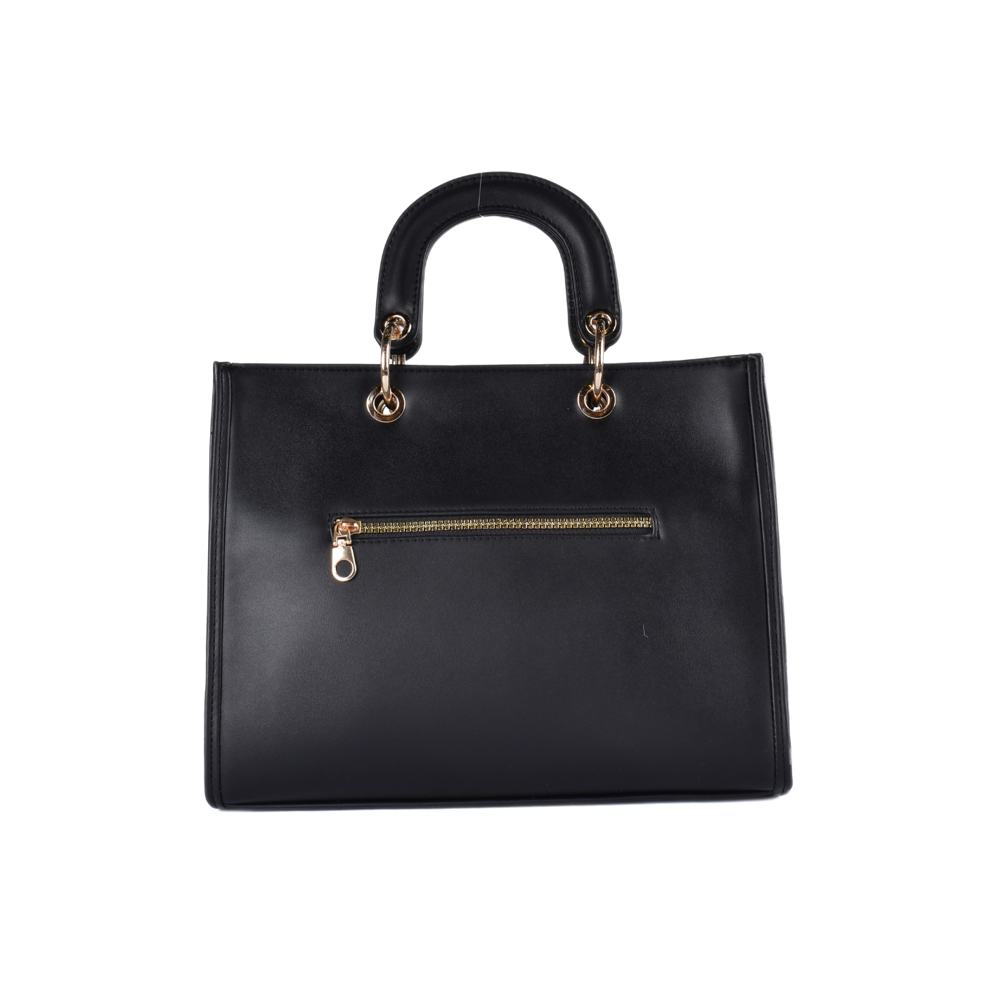 Lined Leather Handbag Melouk