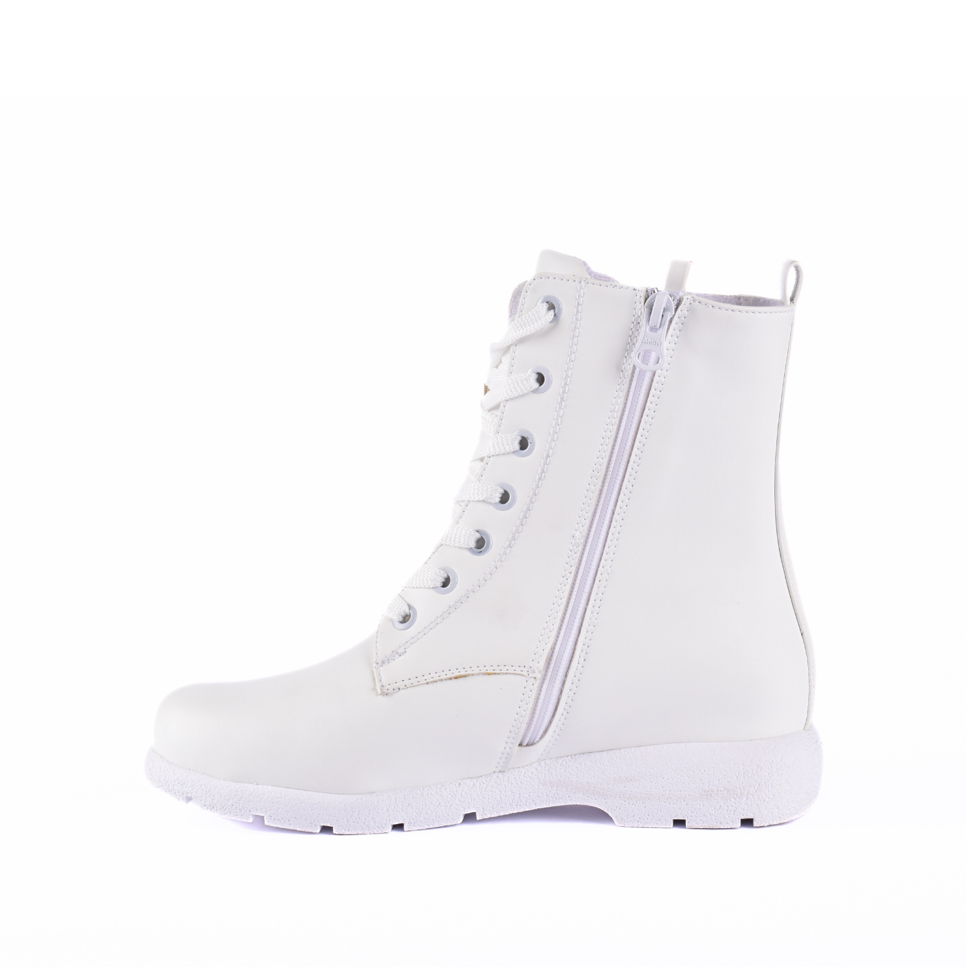 Leather Half Boots With Buckle Melouk