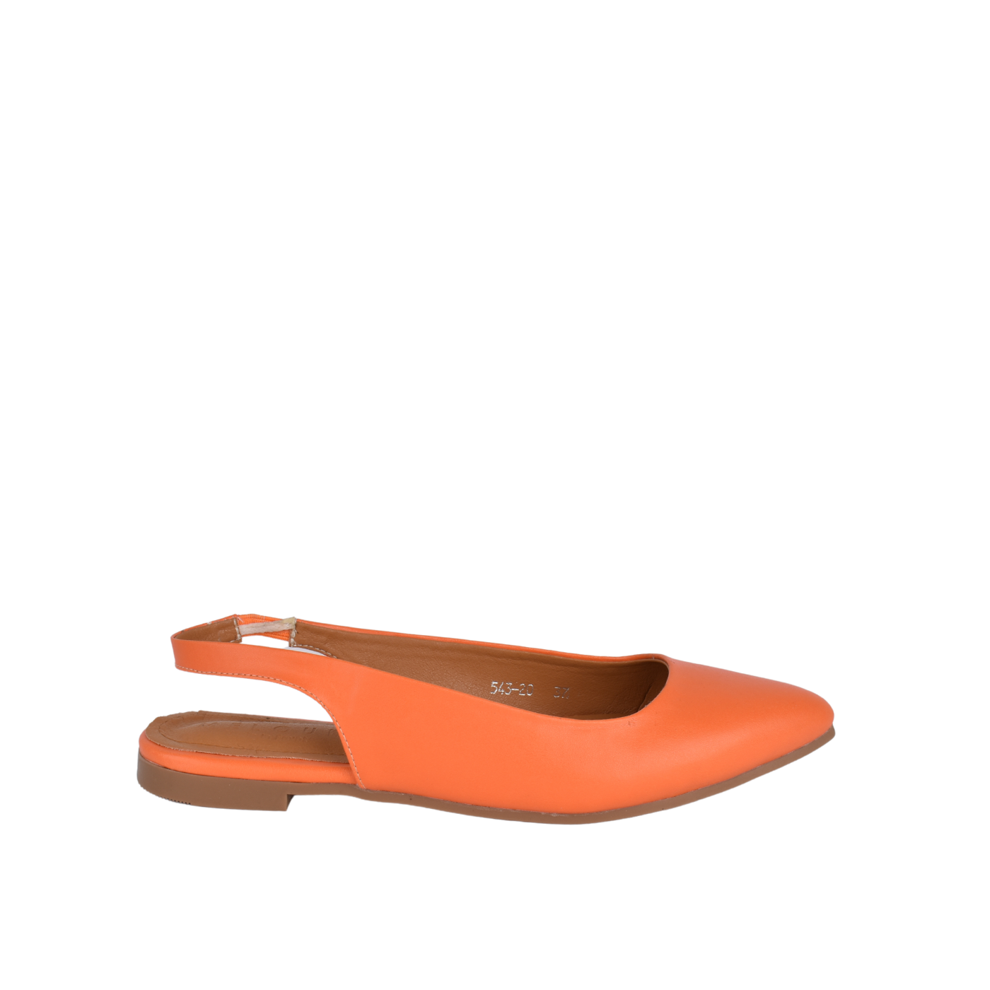 Everyday Leather Slip On Shoe Orange Melouk
