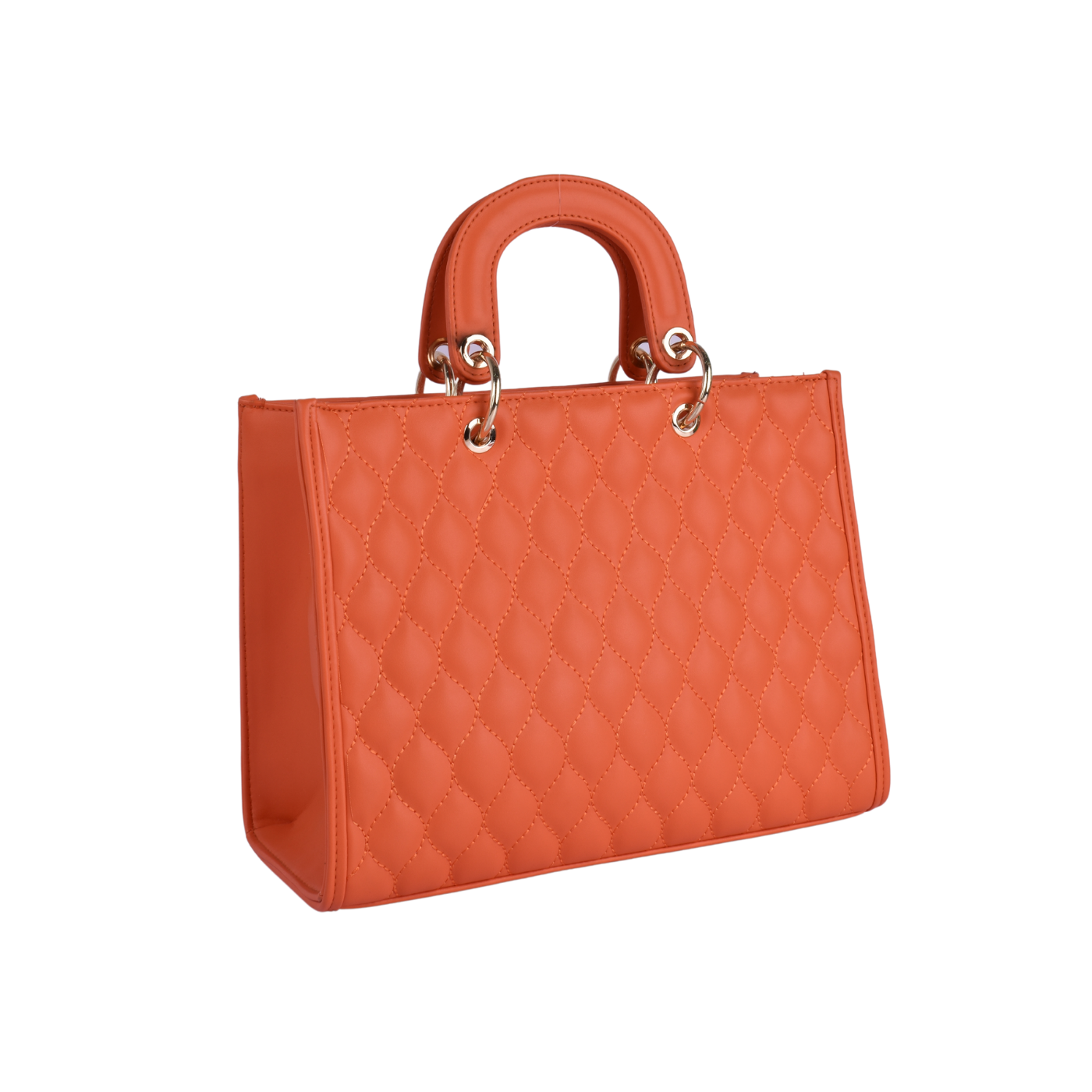 Lined Leather Handbag Melouk