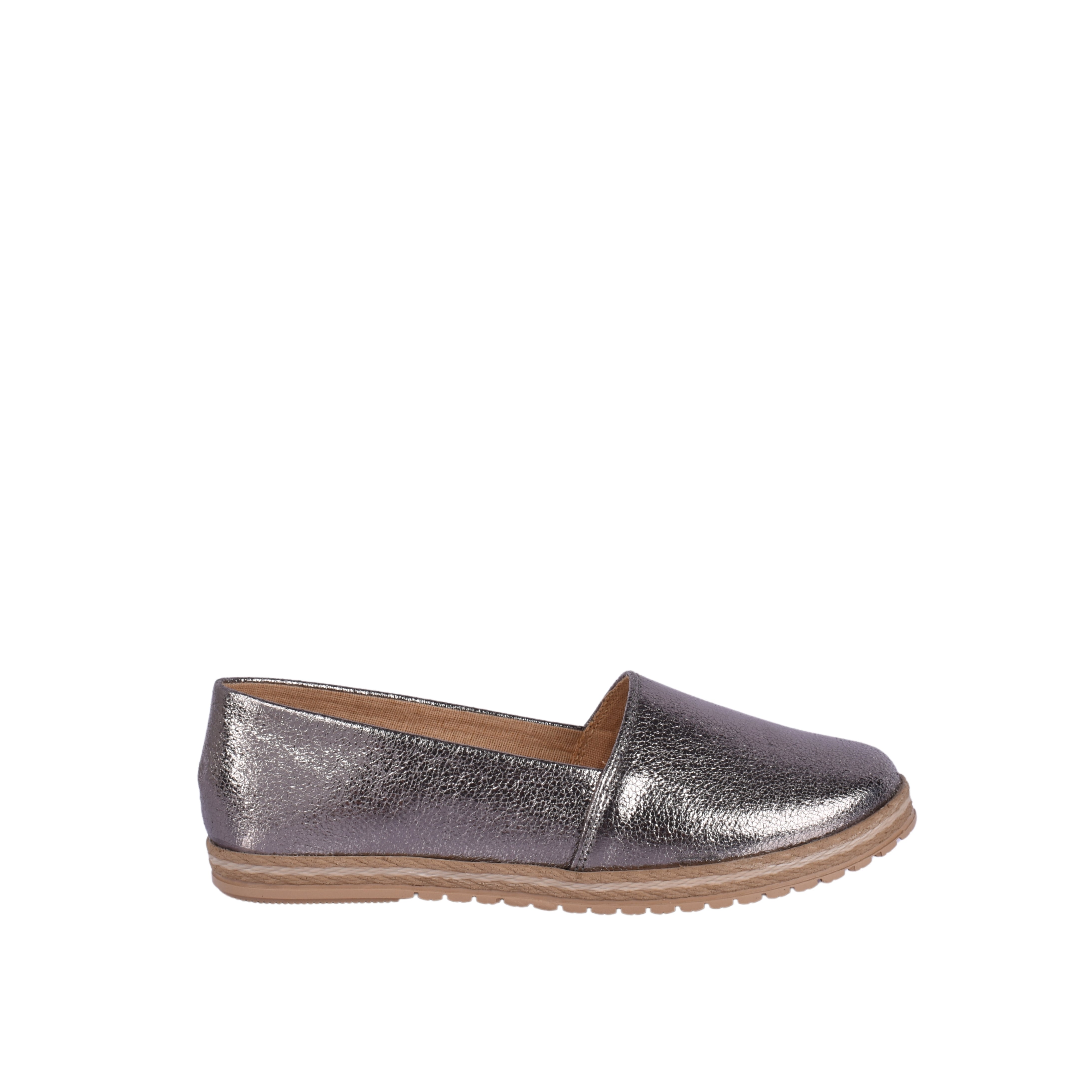 Everyday Leather Slip On Shoe Gray Melouk
