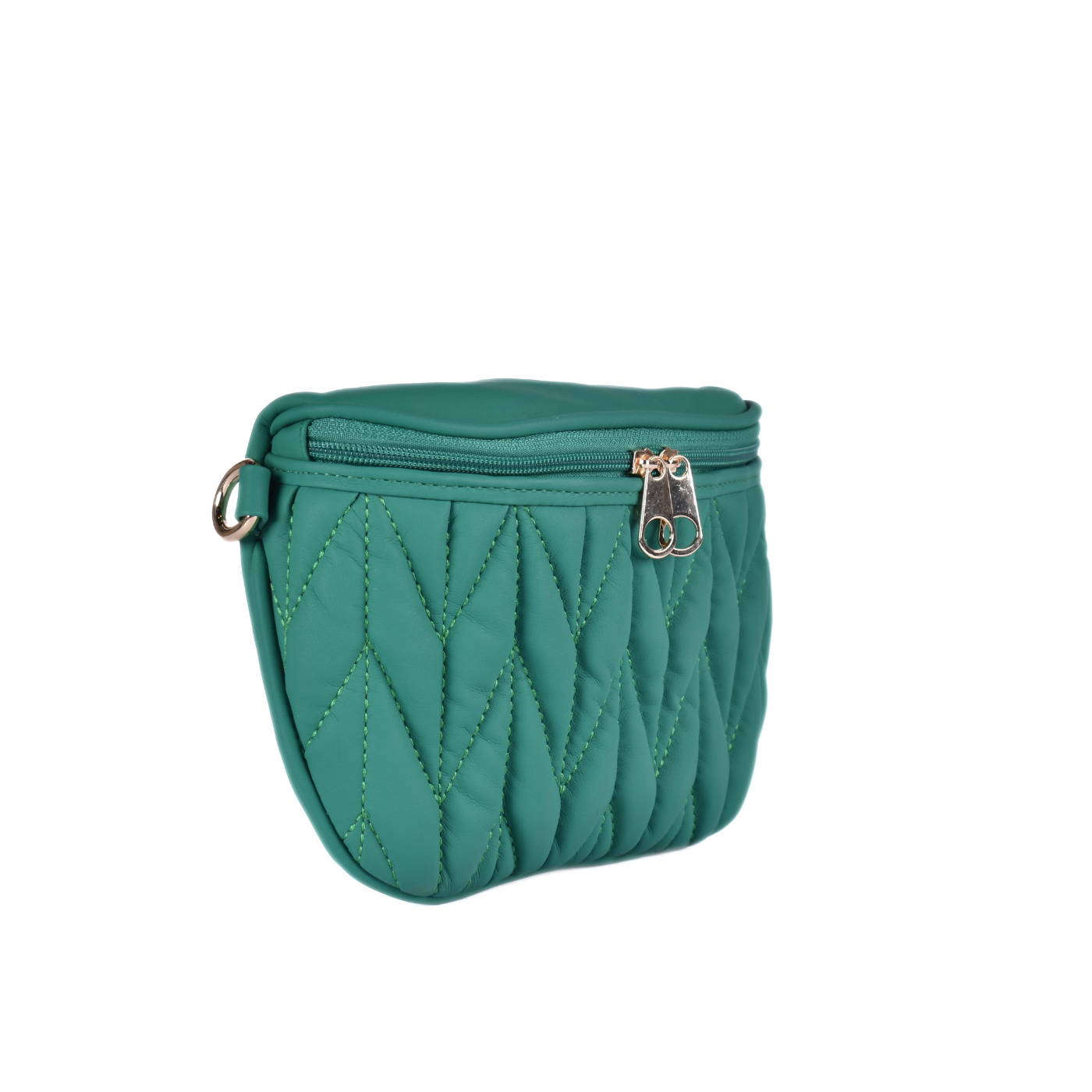 Leather Mini Bag With Zipper Melouk