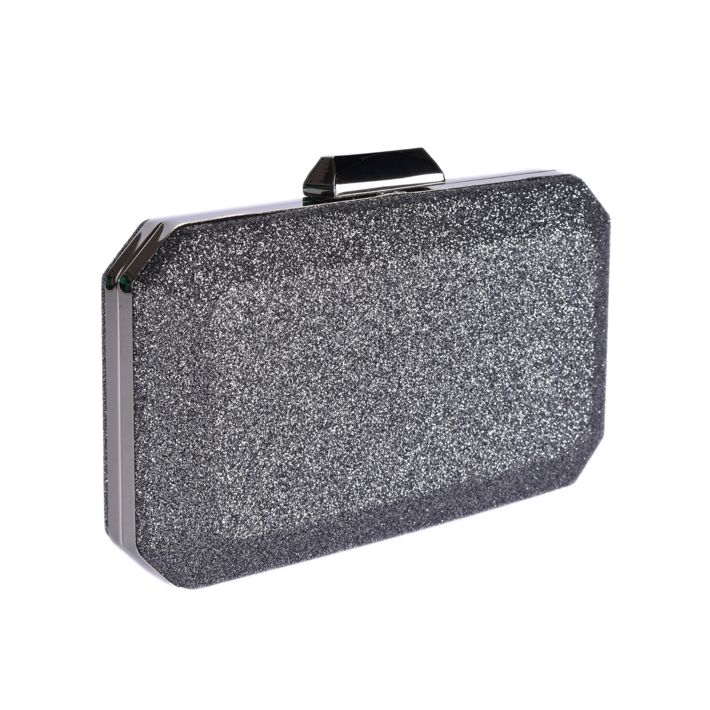 Glamorous Evening Bag Gray Melouk