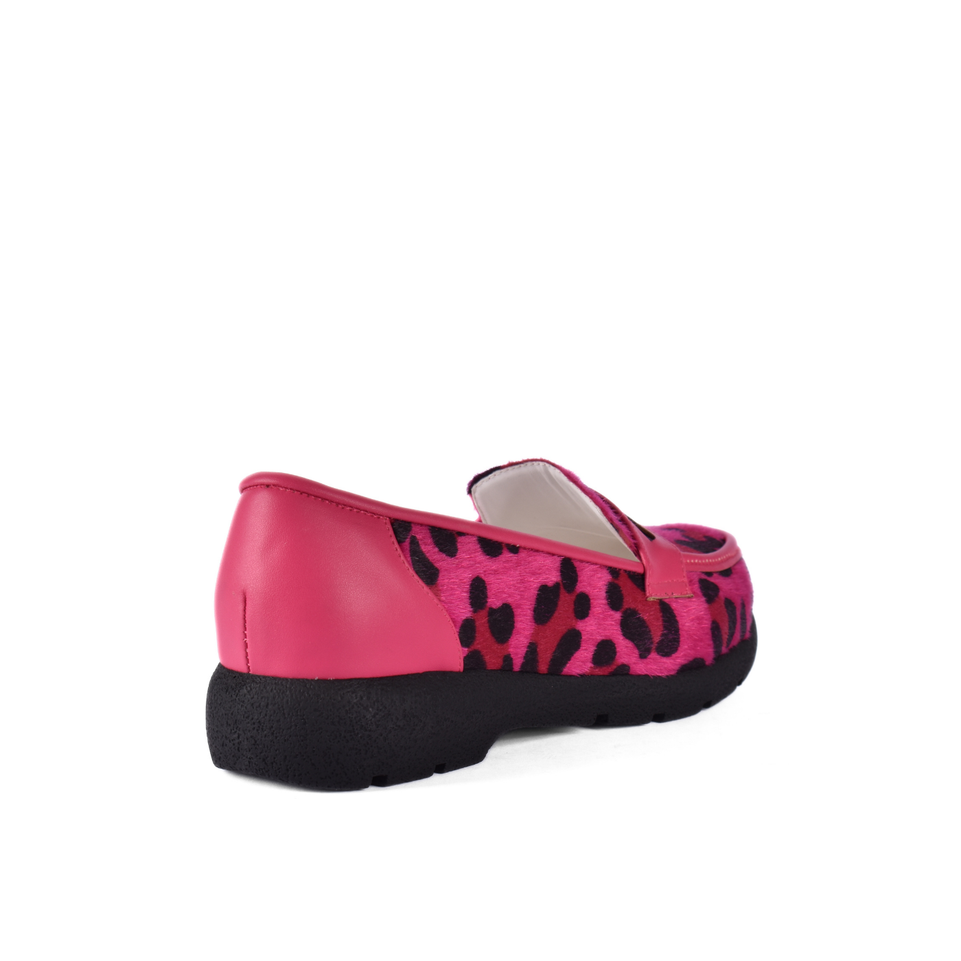 Printed Basic Leather Shoe Melouk