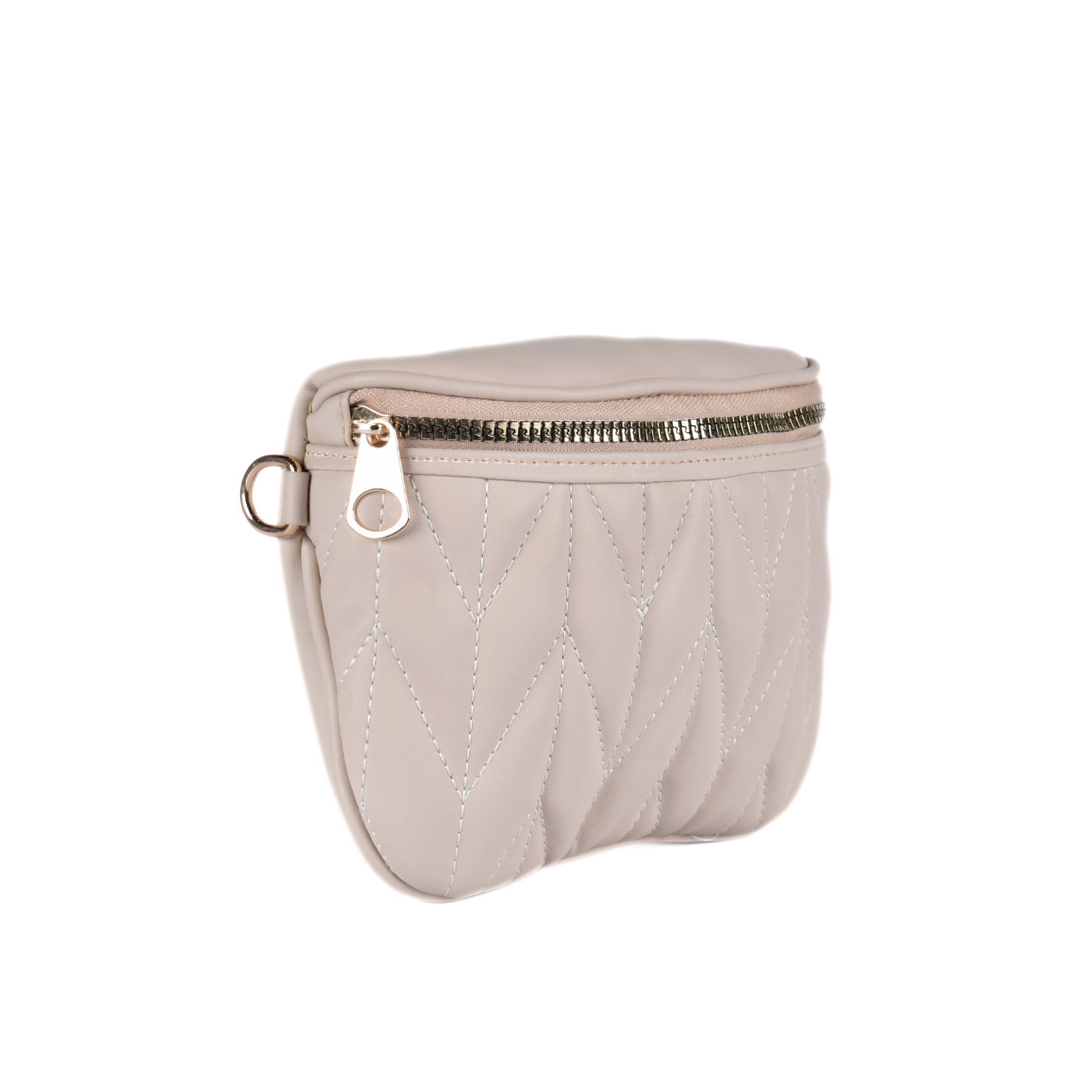 Leather Mini Bag With Zipper Melouk