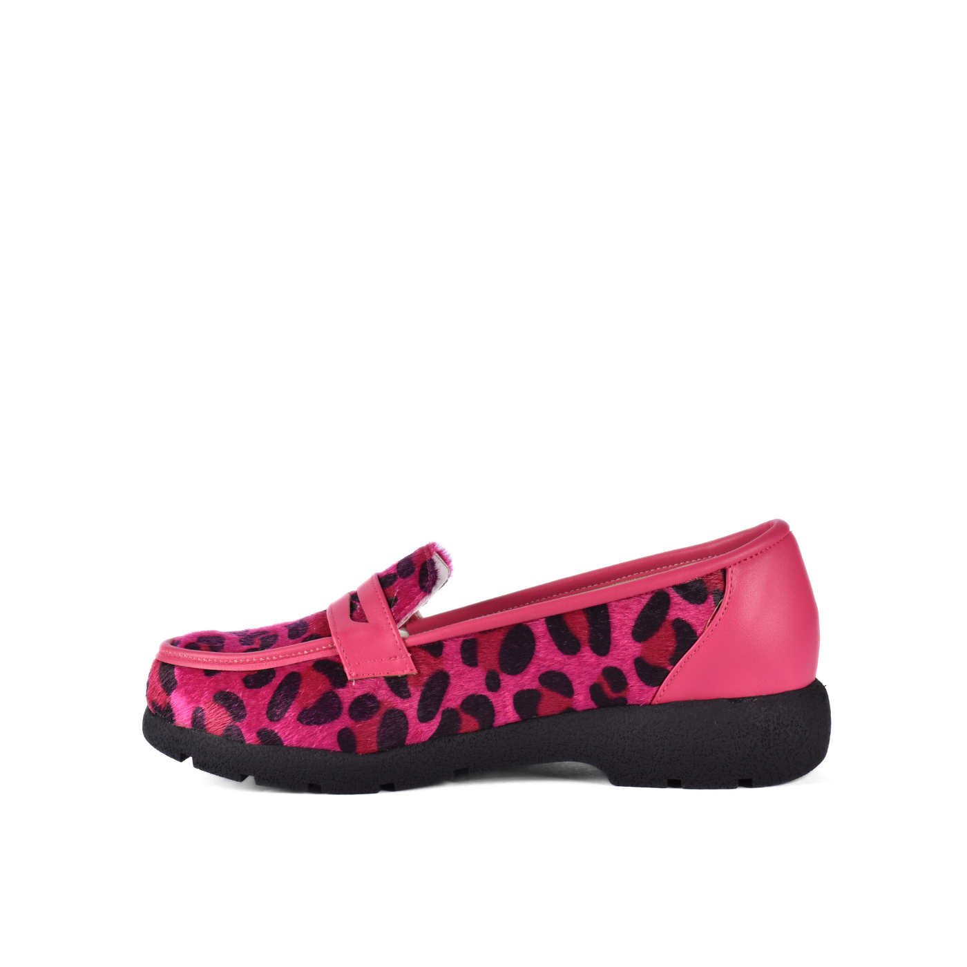 Printed Basic Leather Shoe Melouk